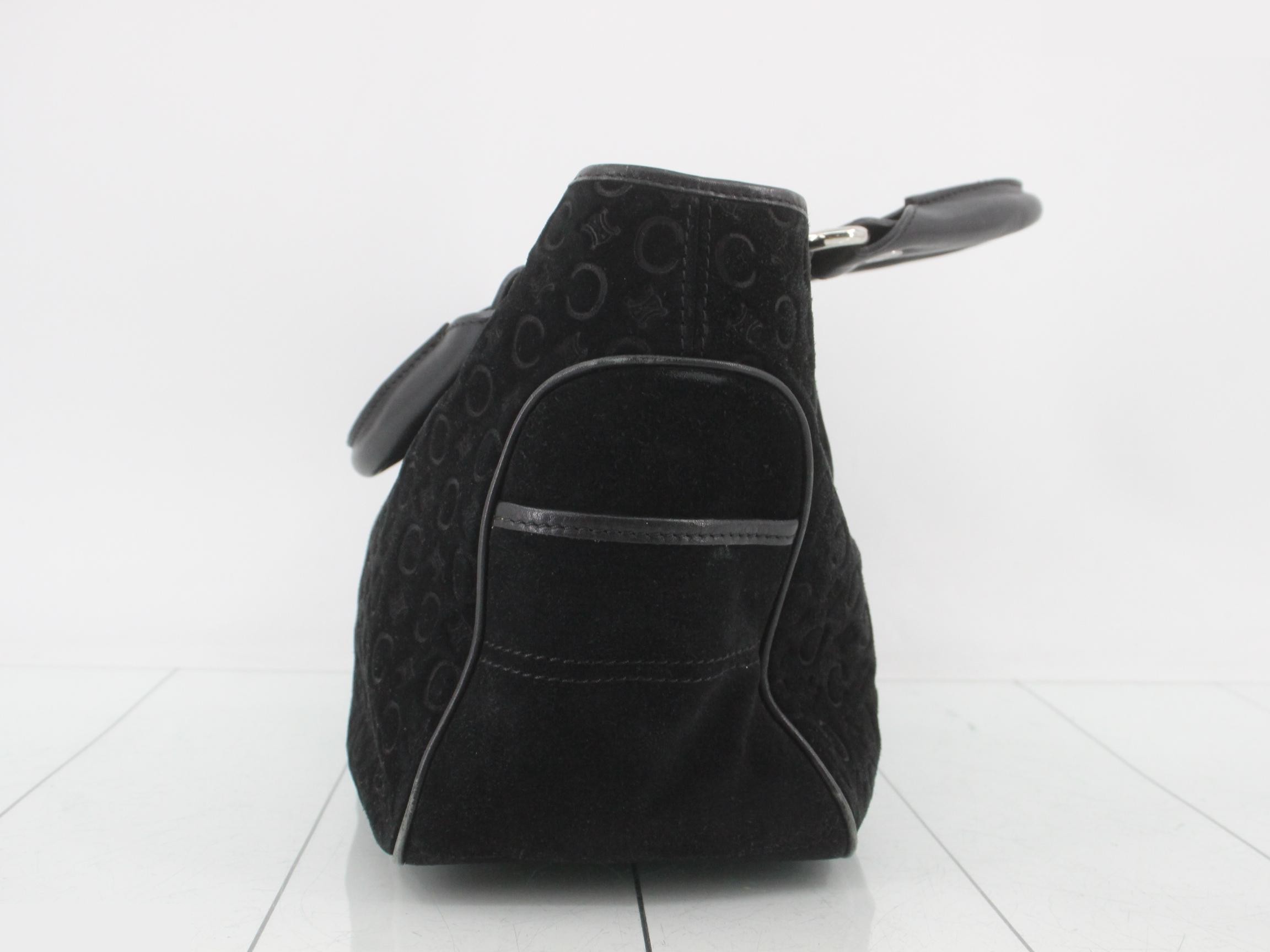 C Macadam Suede Boogie Bag, Black, Handbag — view 3