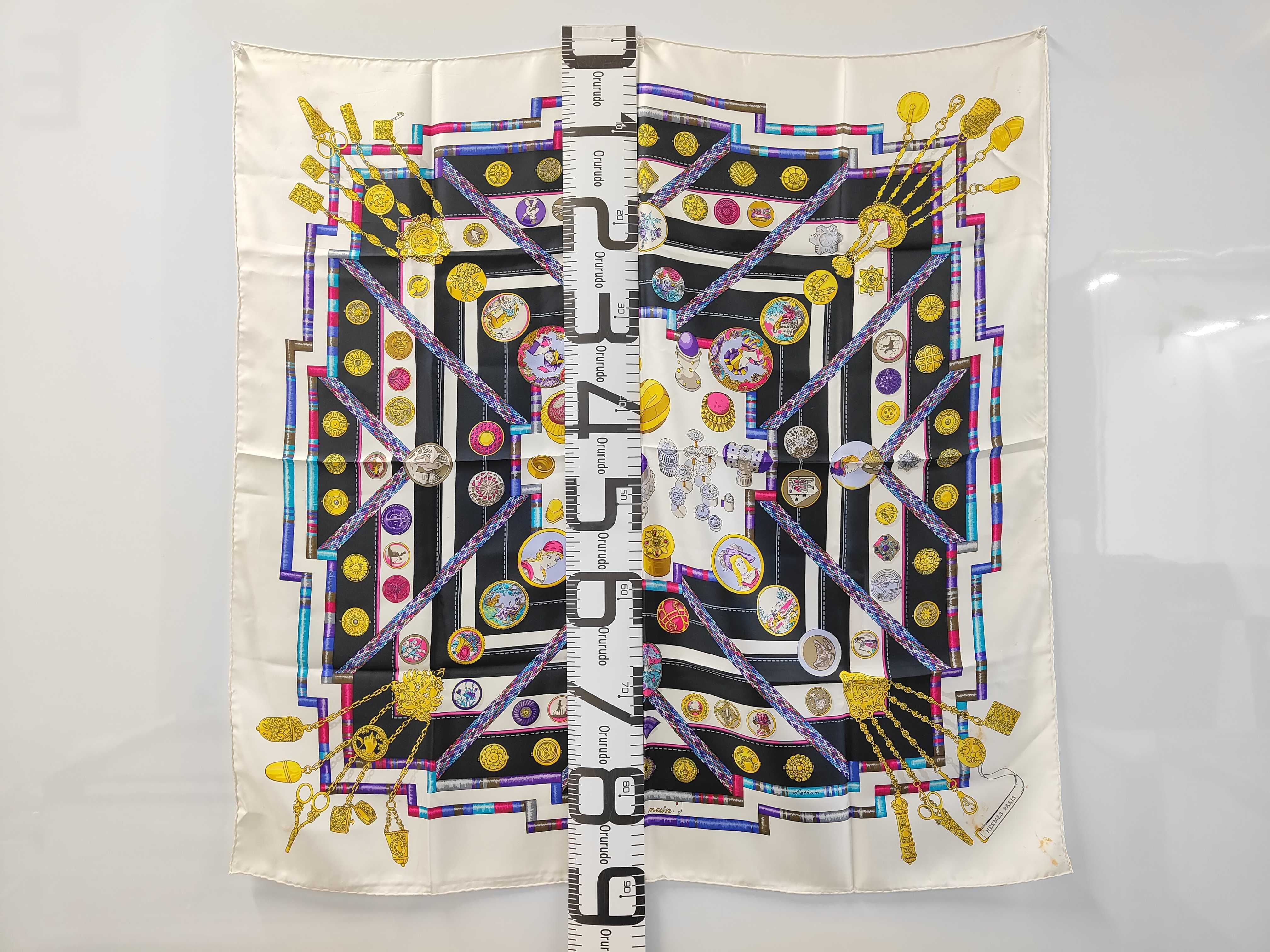 scarf carré and other accessories — view 2