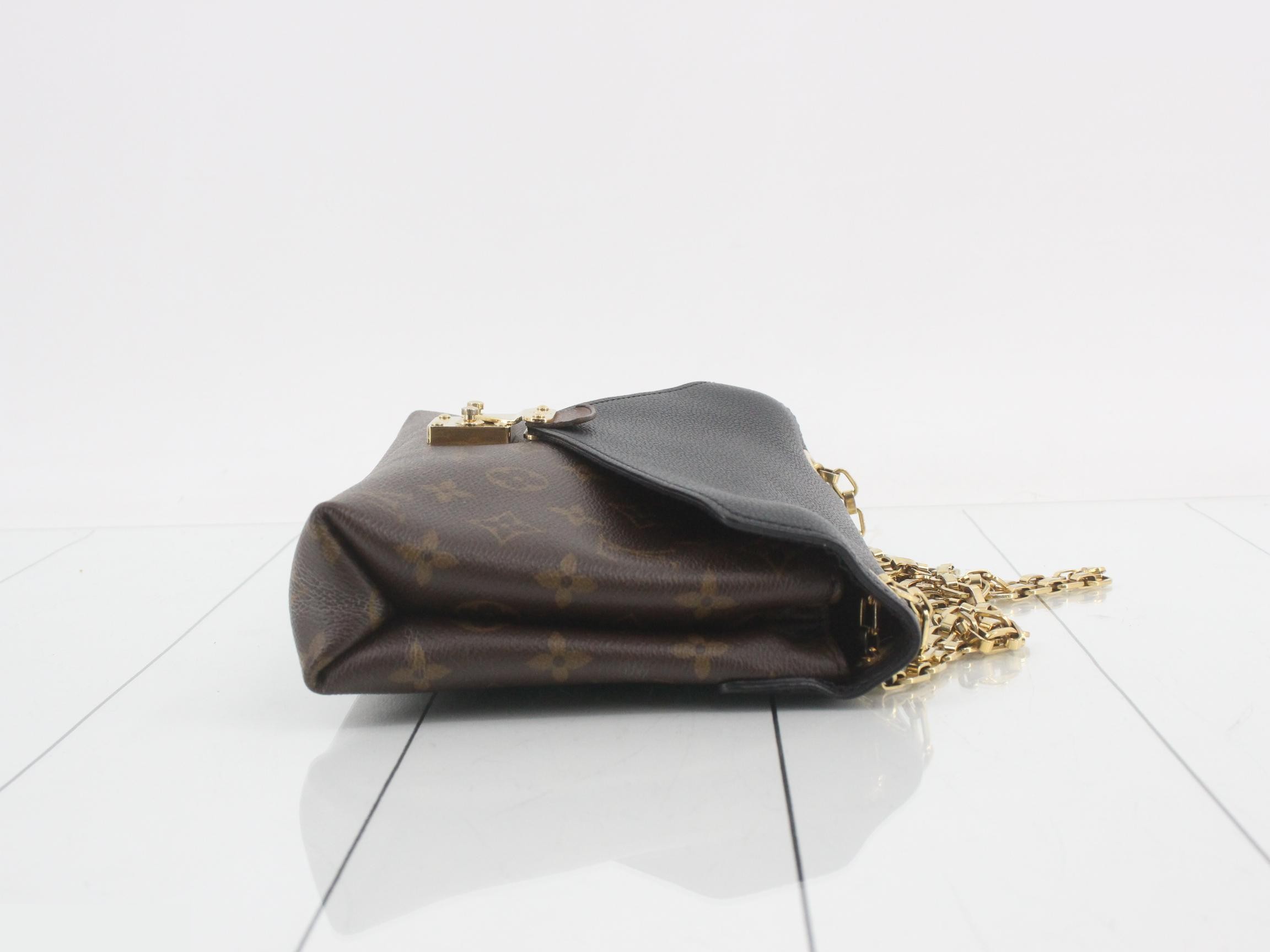 Monogram Pallas Chain Noir Shoulder Bag — view 3