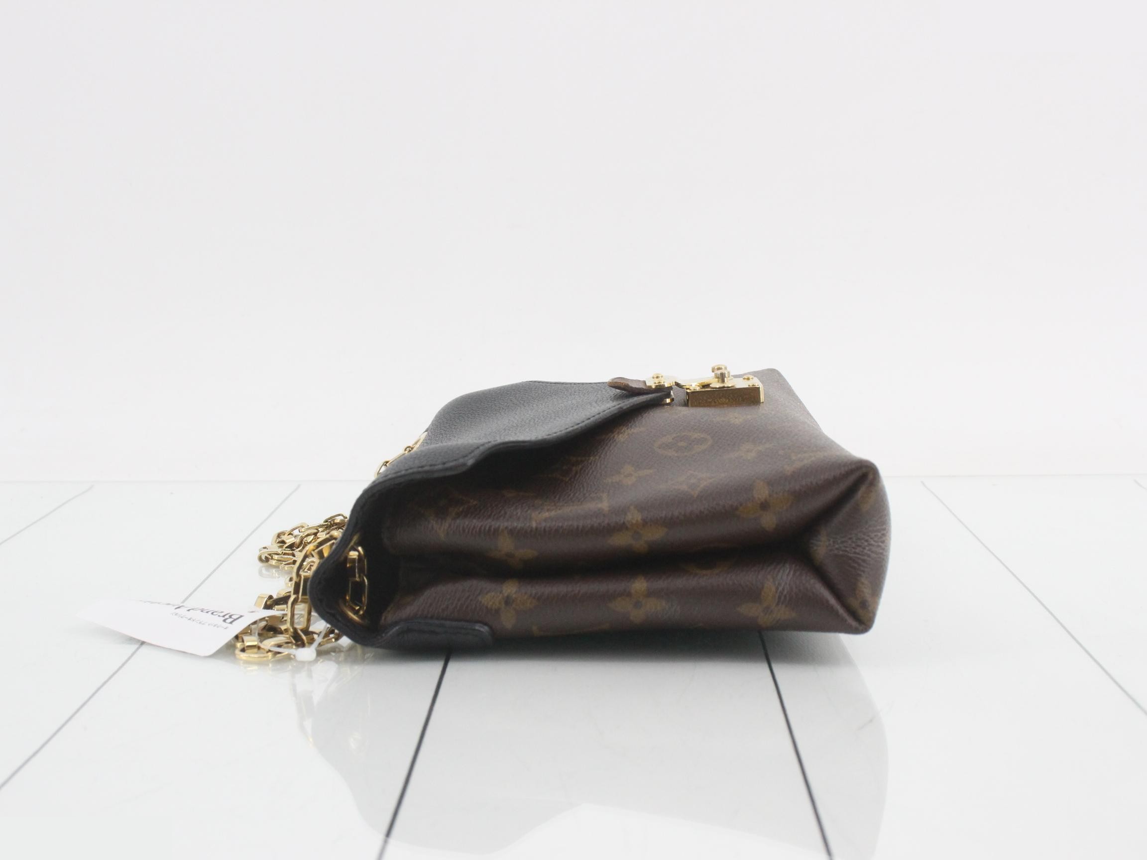 Monogram Pallas Chain Noir Shoulder Bag — view 4