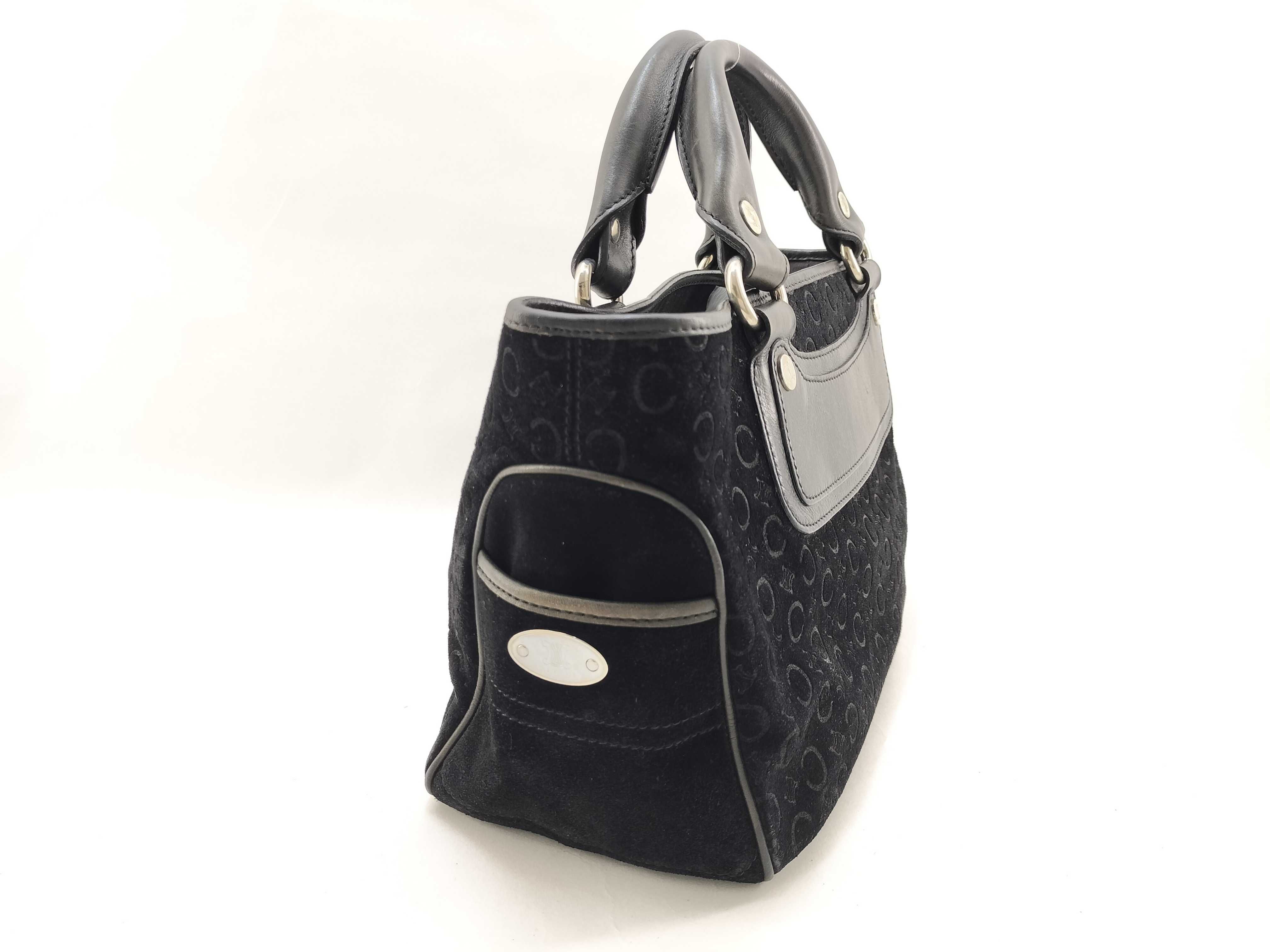 Boogie Bag Suede C Macadam Black Handbag — view 3
