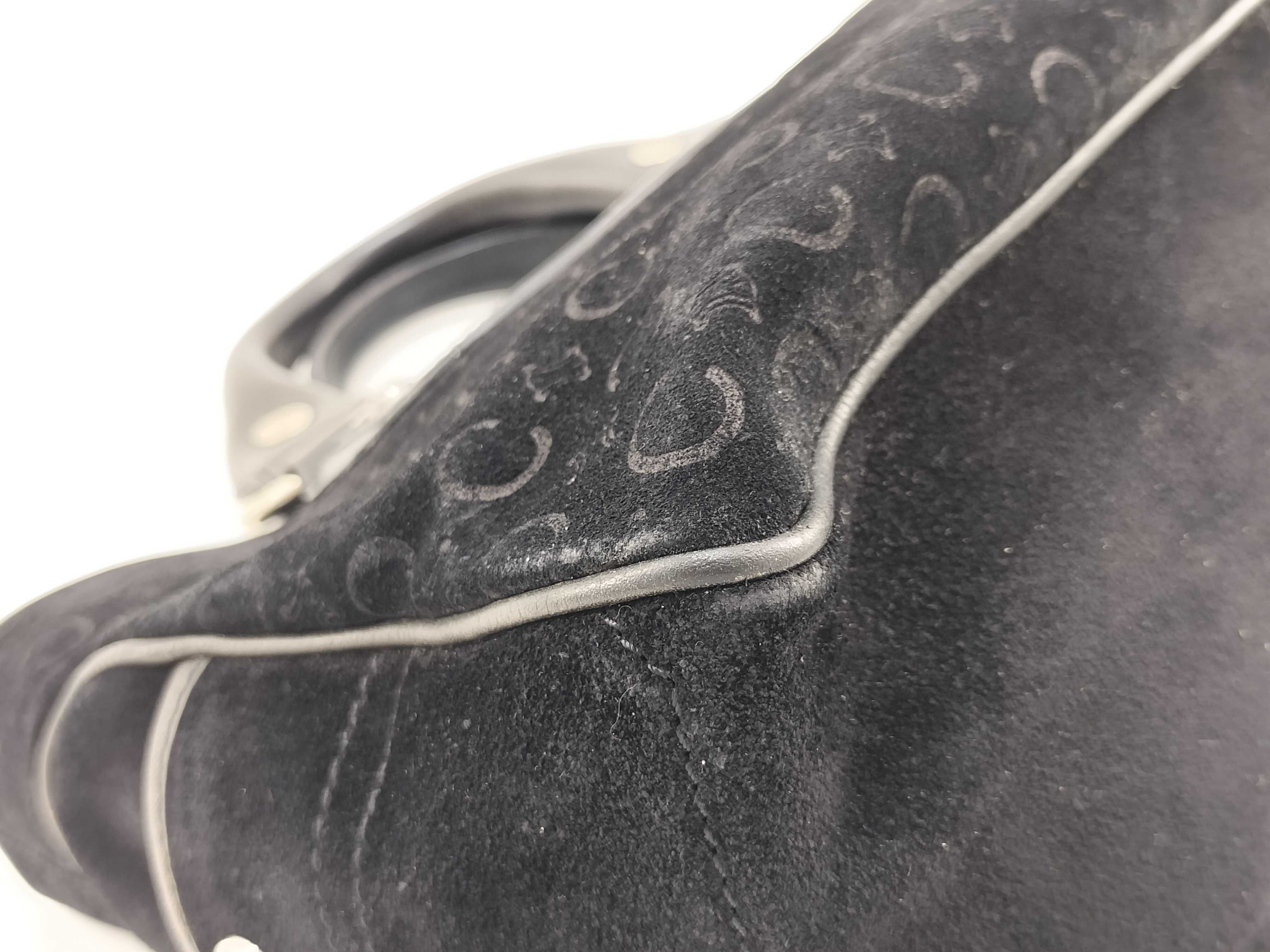 Boogie Bag Suede C Macadam Black Handbag — view 8