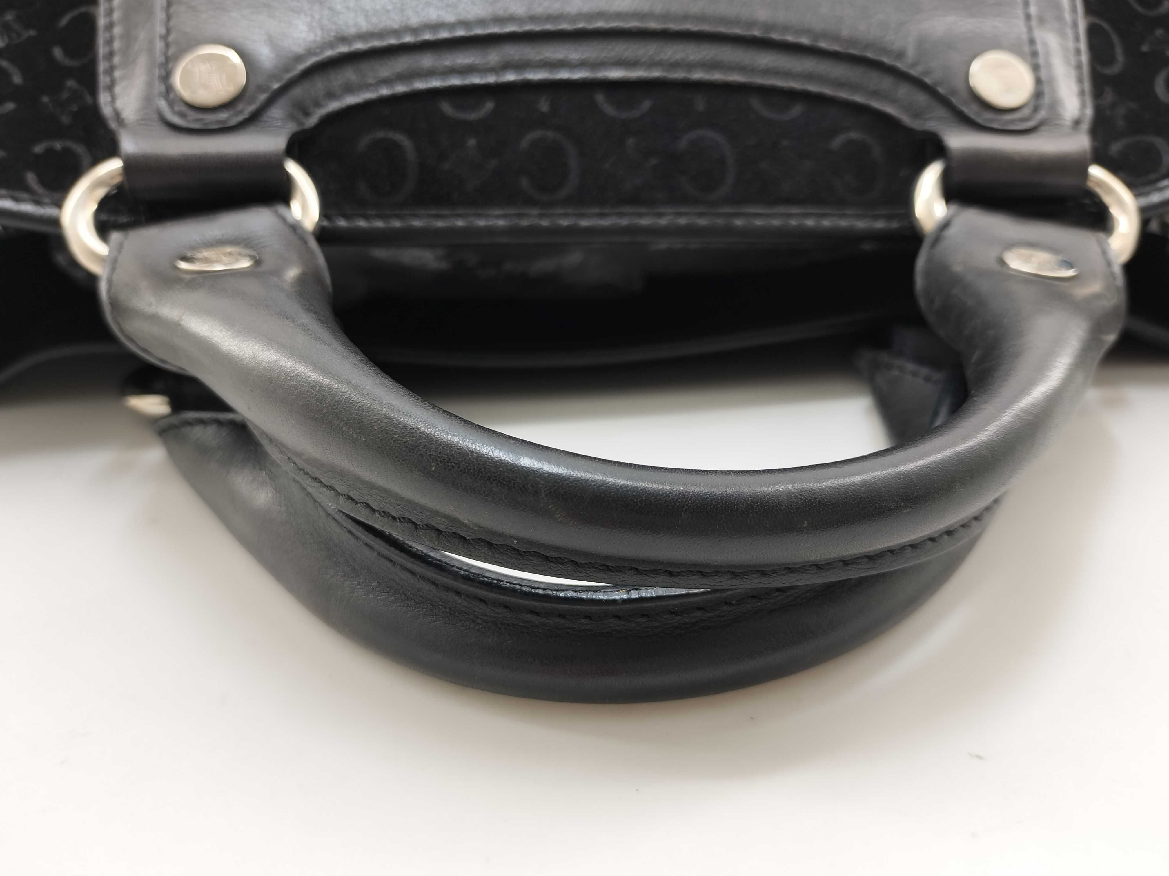 Boogie Bag Suede C Macadam Black Handbag — view 9