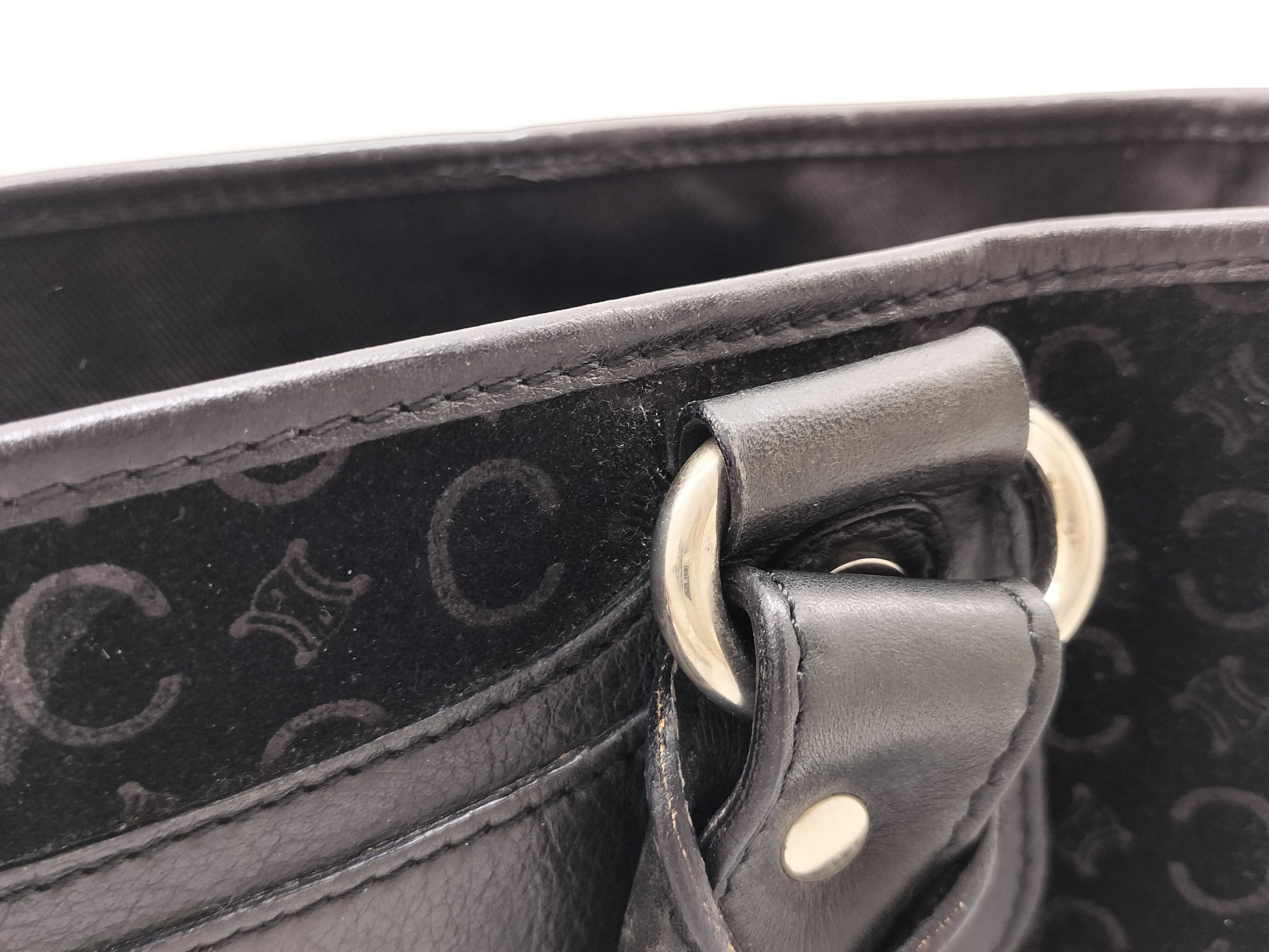 Boogie Bag Suede C Macadam Black Handbag — view 10