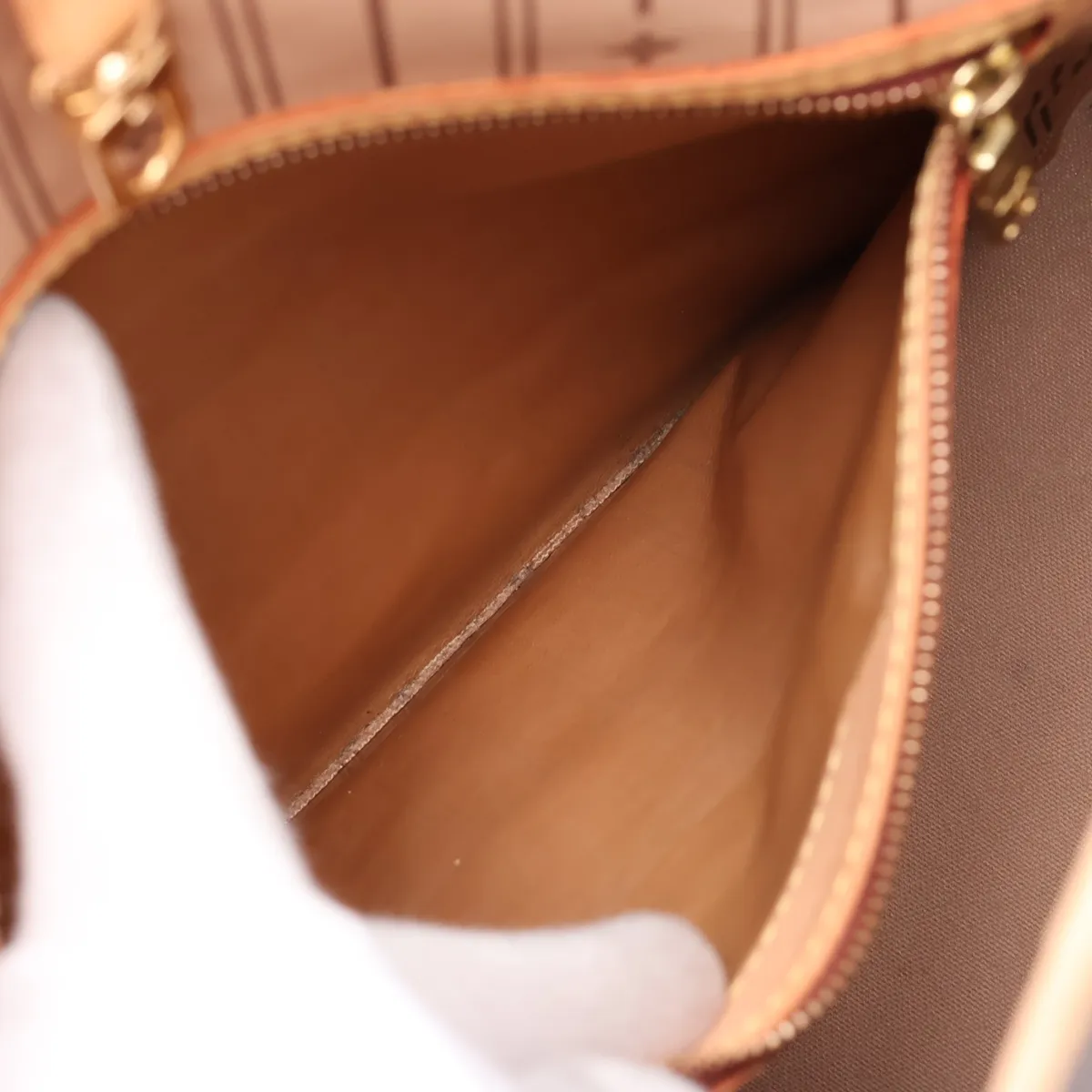 Monogram Neverfull MM M40156 VI0098 Brown — view 8