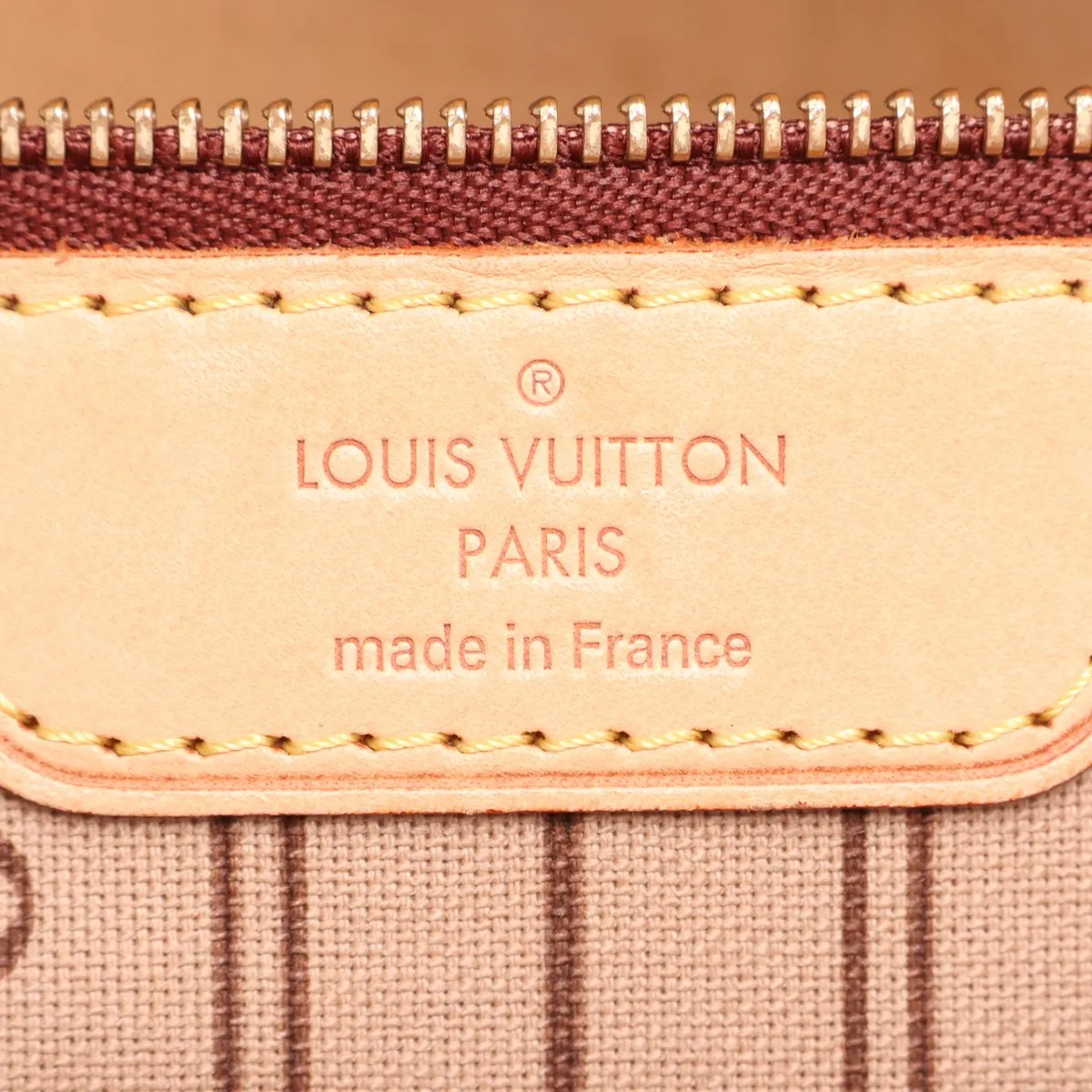 Monogram Neverfull MM M40156 VI0098 Brown — view 9