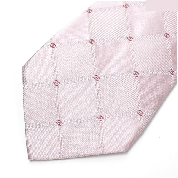 silk tie, pink — view 4