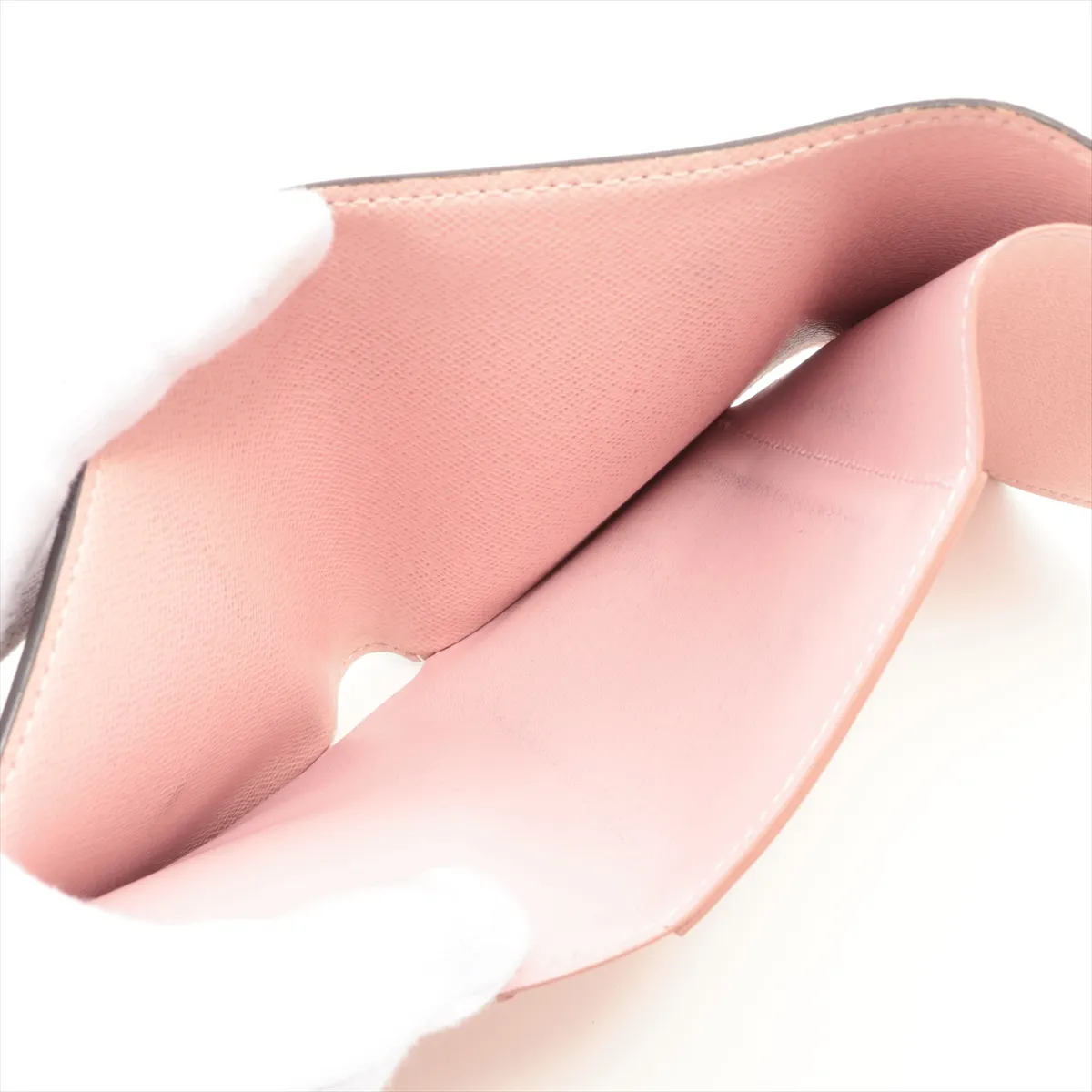 Monogram Portefeuille Victorine M62360 SF0149 Rose Ballerine Compact Wallet — view 5