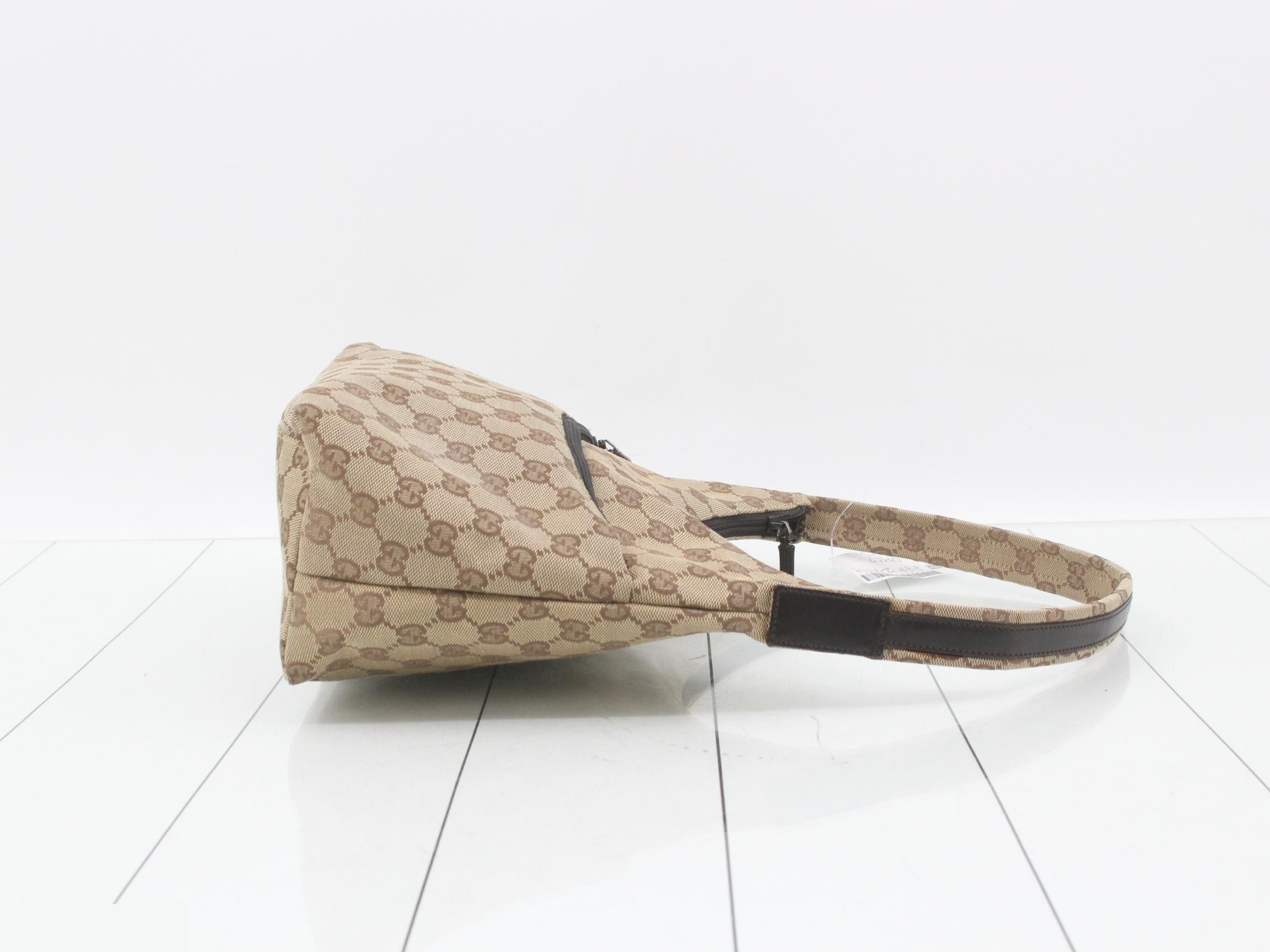 One-shoulder bag, GG canvas — view 3