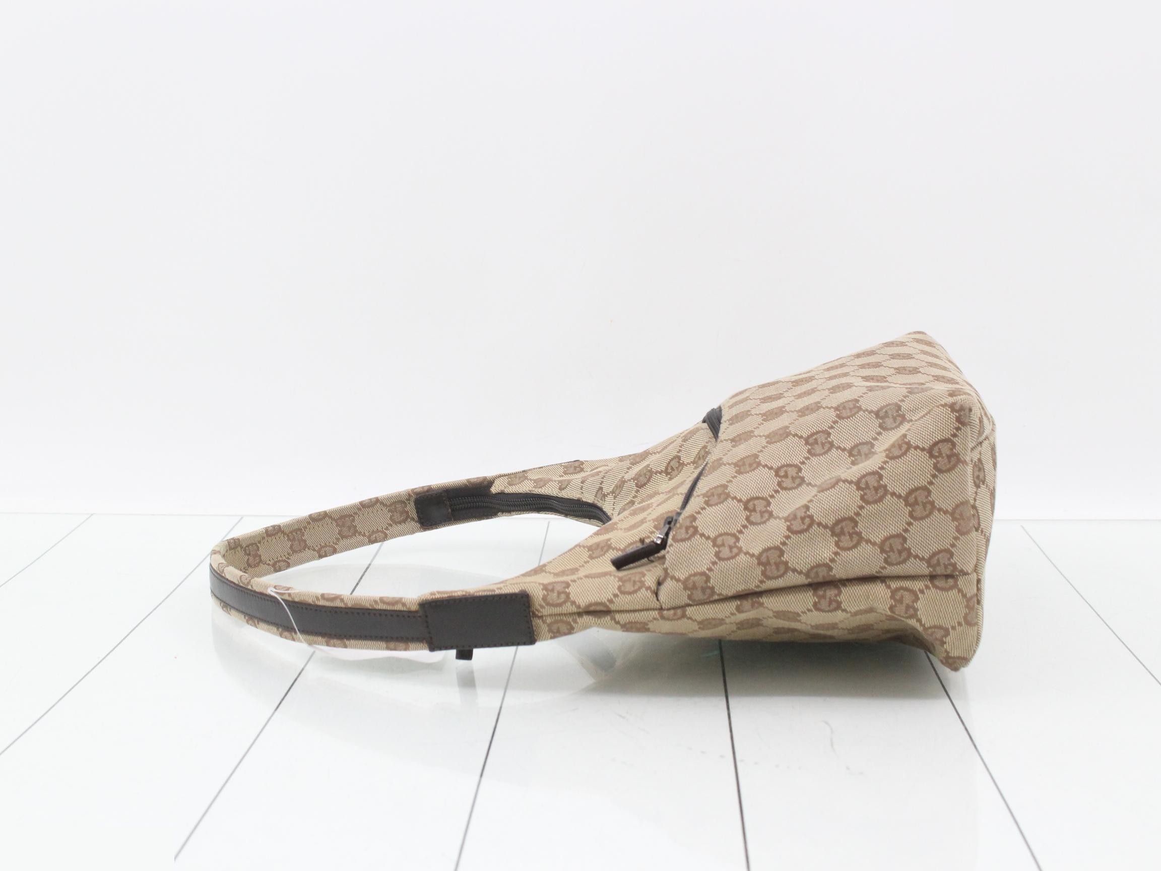One-shoulder bag, GG canvas — view 4
