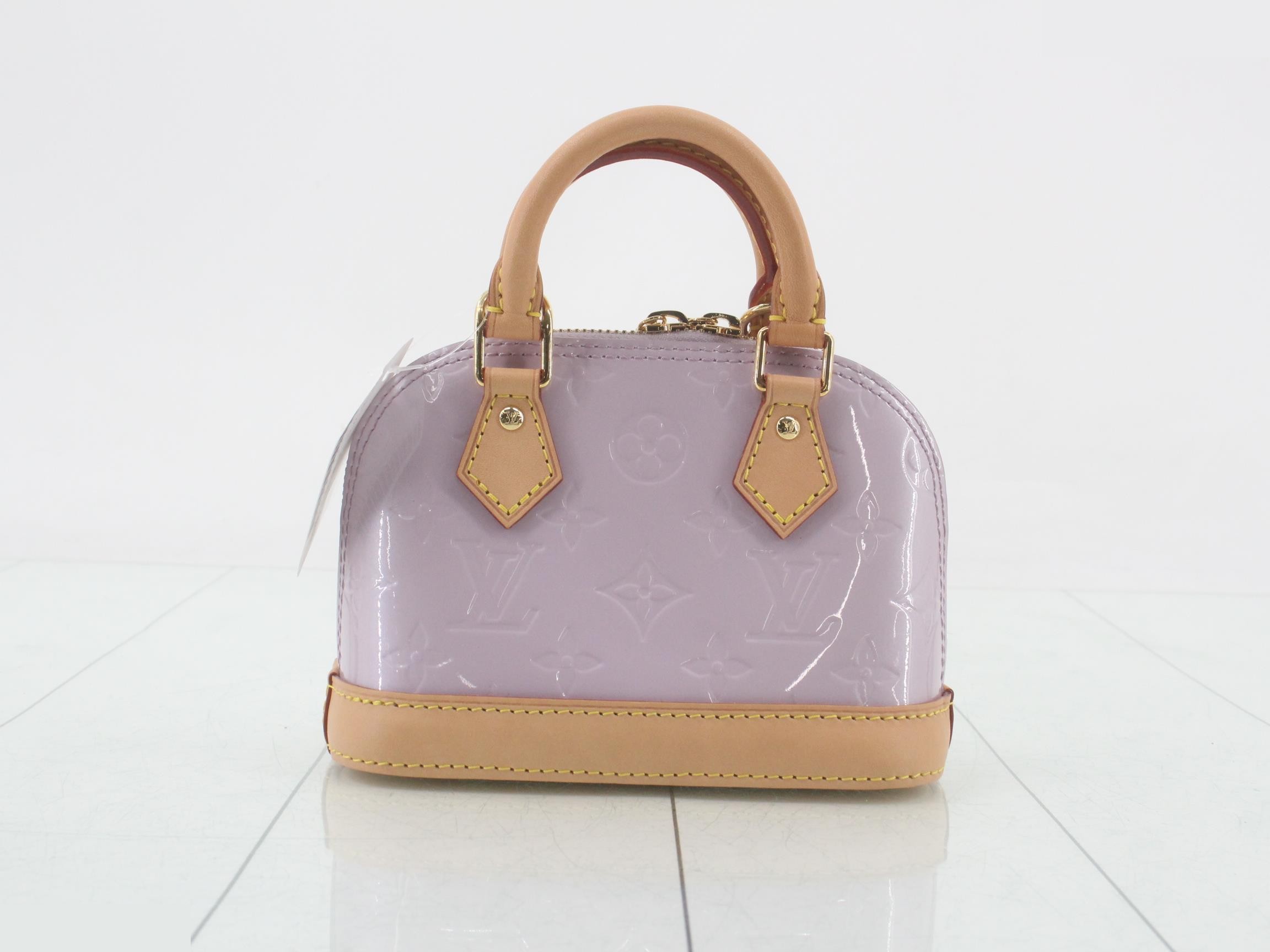 Vernis Nano Alma Glossy Lilac 2-Way Handbag — view 2