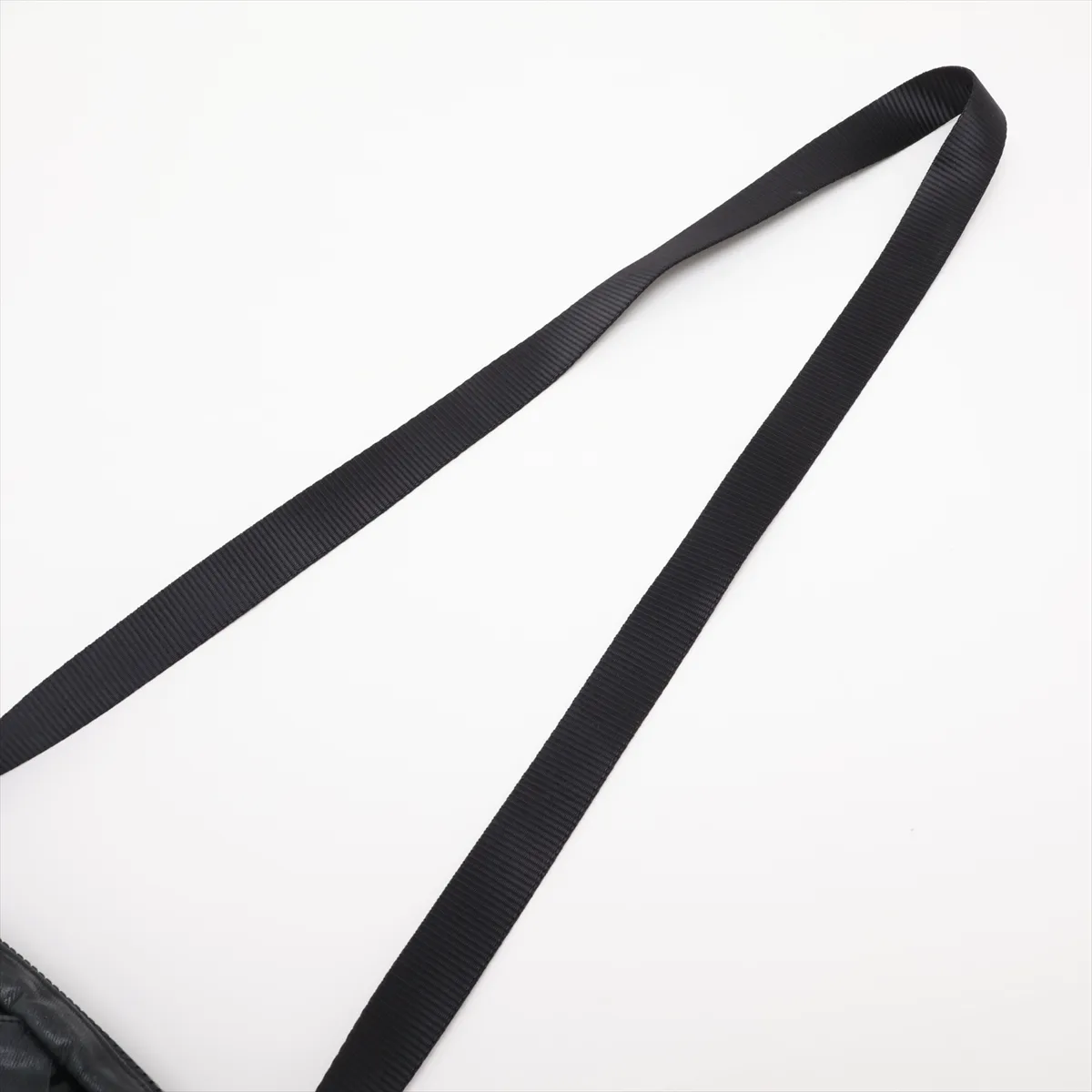 Sport Line Coated Canvas Shoulder Bag, Black with Silver Hardware, 11667016, Serial Number 11 — view 5