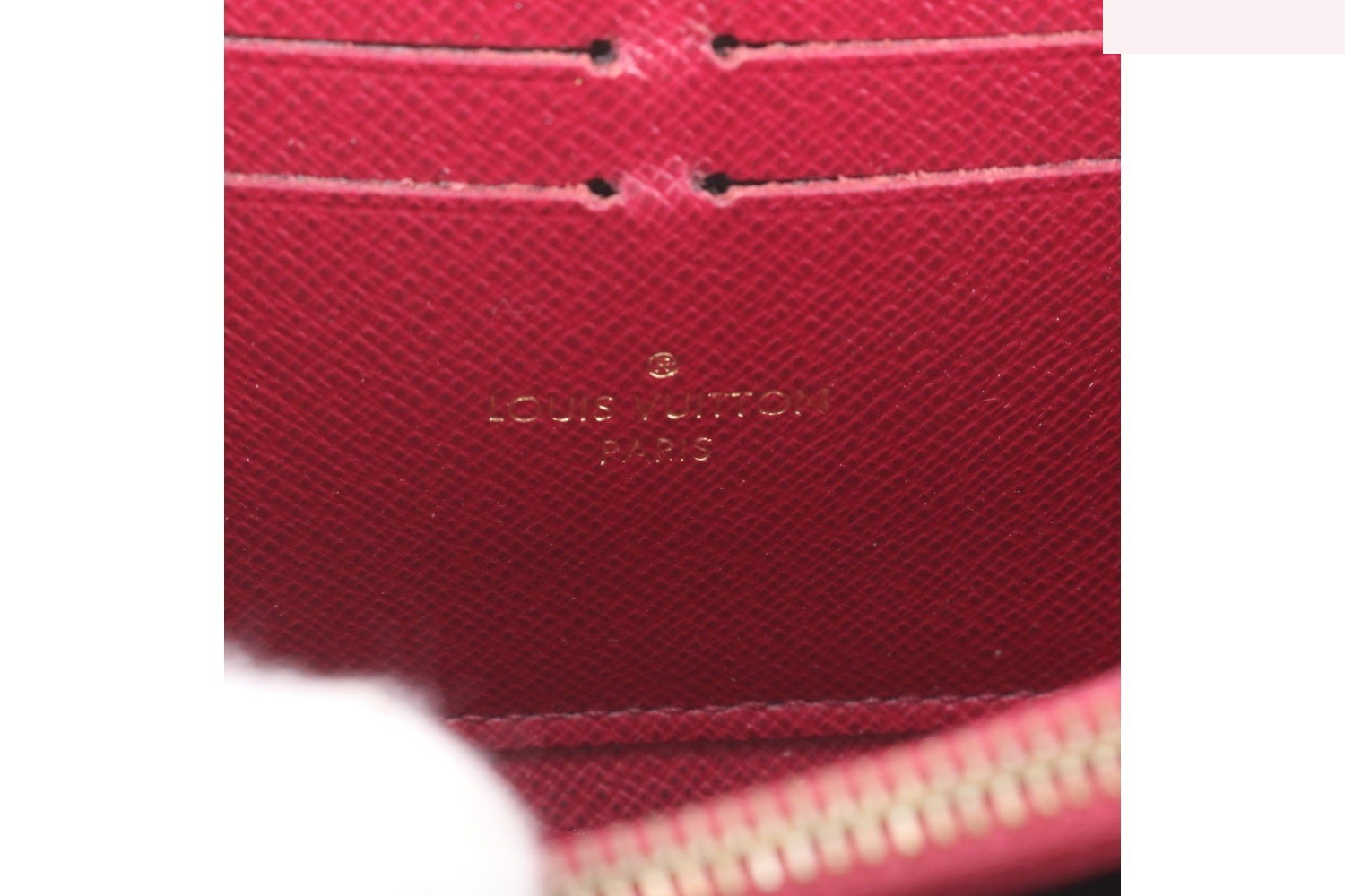 Monogram Zippy Wallet, Fuchsia, M41895, Long Wallet — view 8