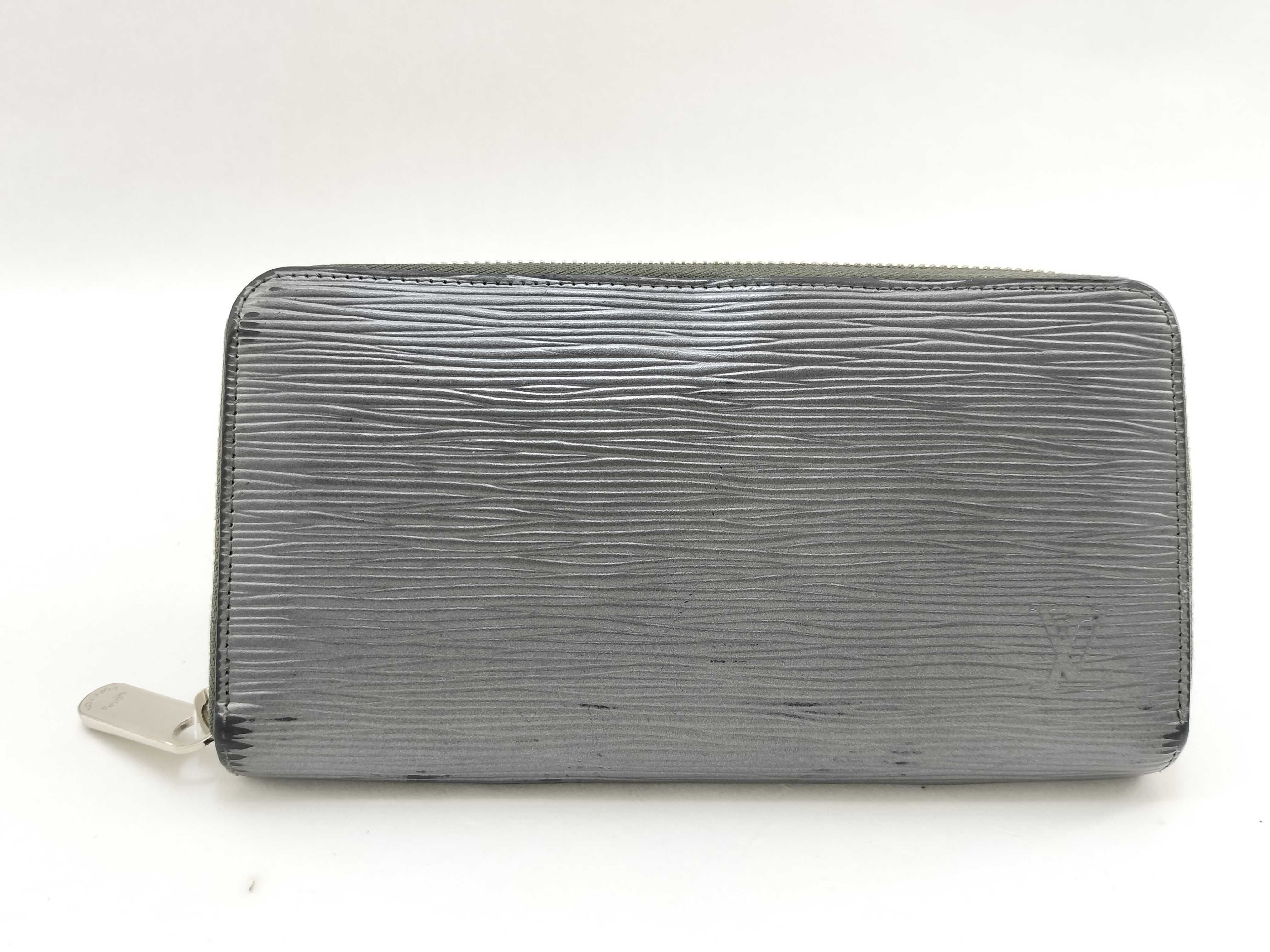 Epi LV Long Wallet Epi Silver Wallet