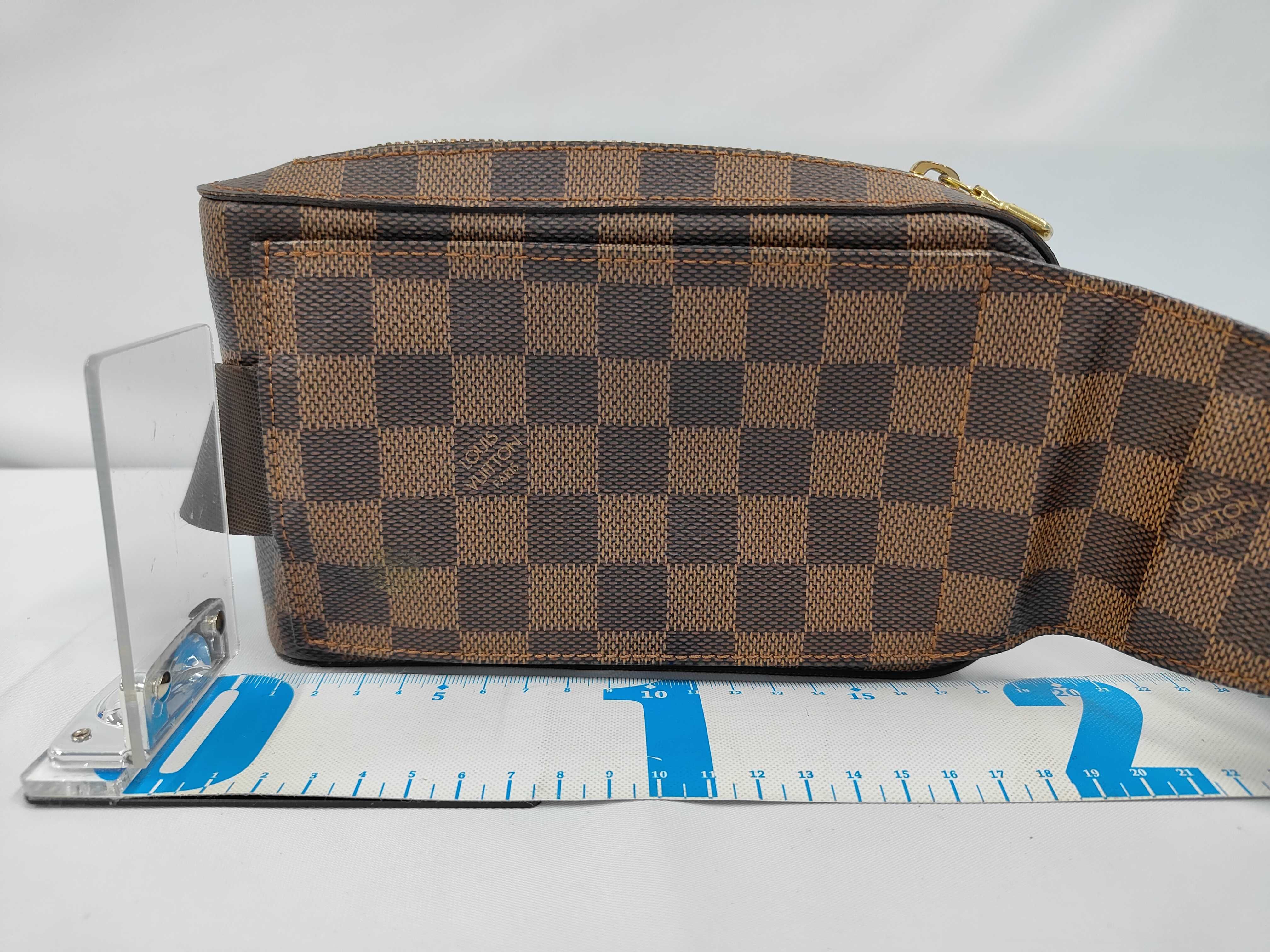 Damier Line Geronimos Shoulder Bag — view 2