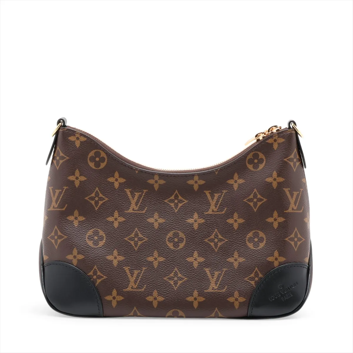 Monogram Boulogne PM M45831 Brown x Black (RFID detected) — view 2