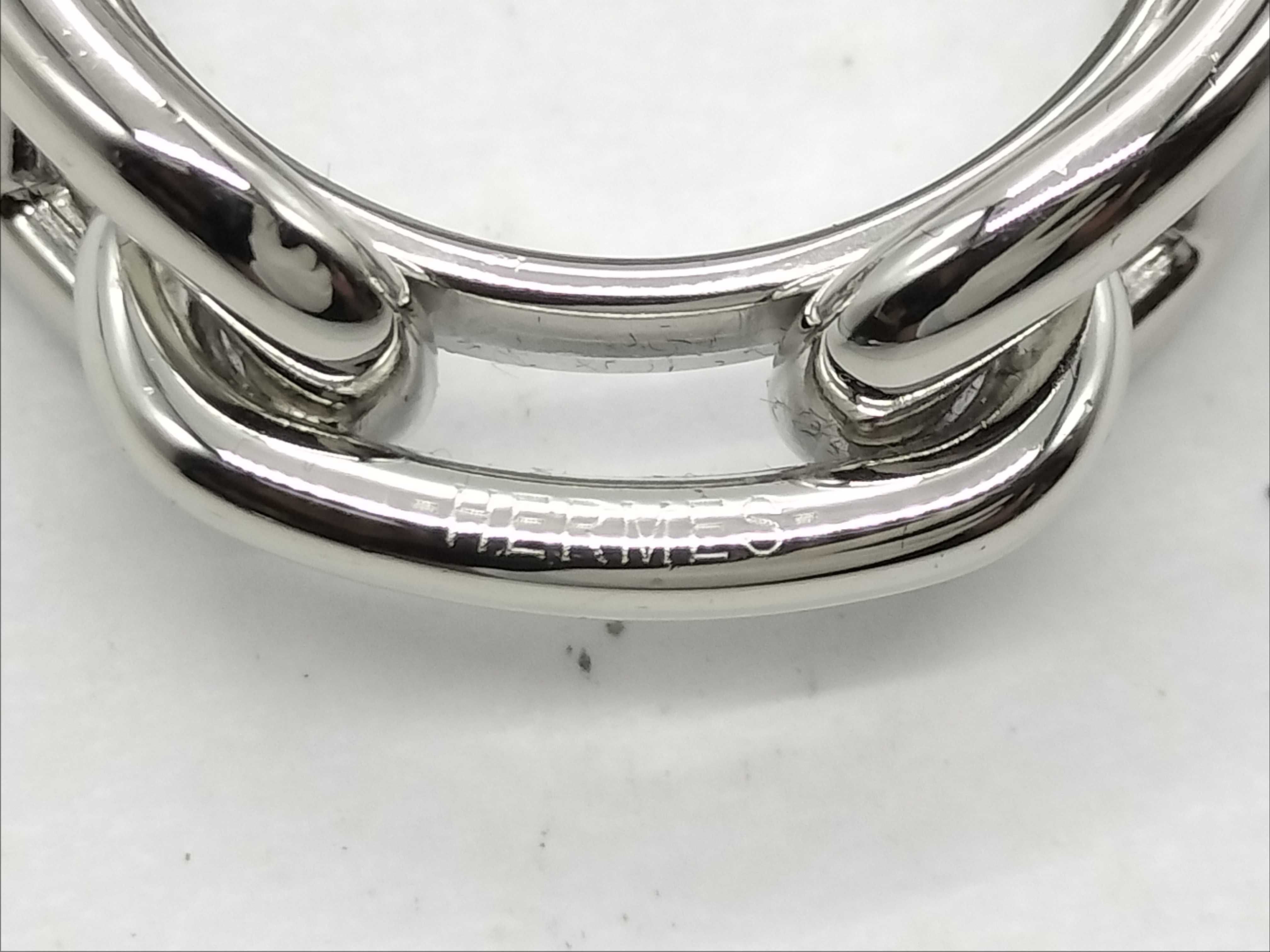 Chaine d'Ancre Scarf Ring, Silver Color, Other Accessories — view 5
