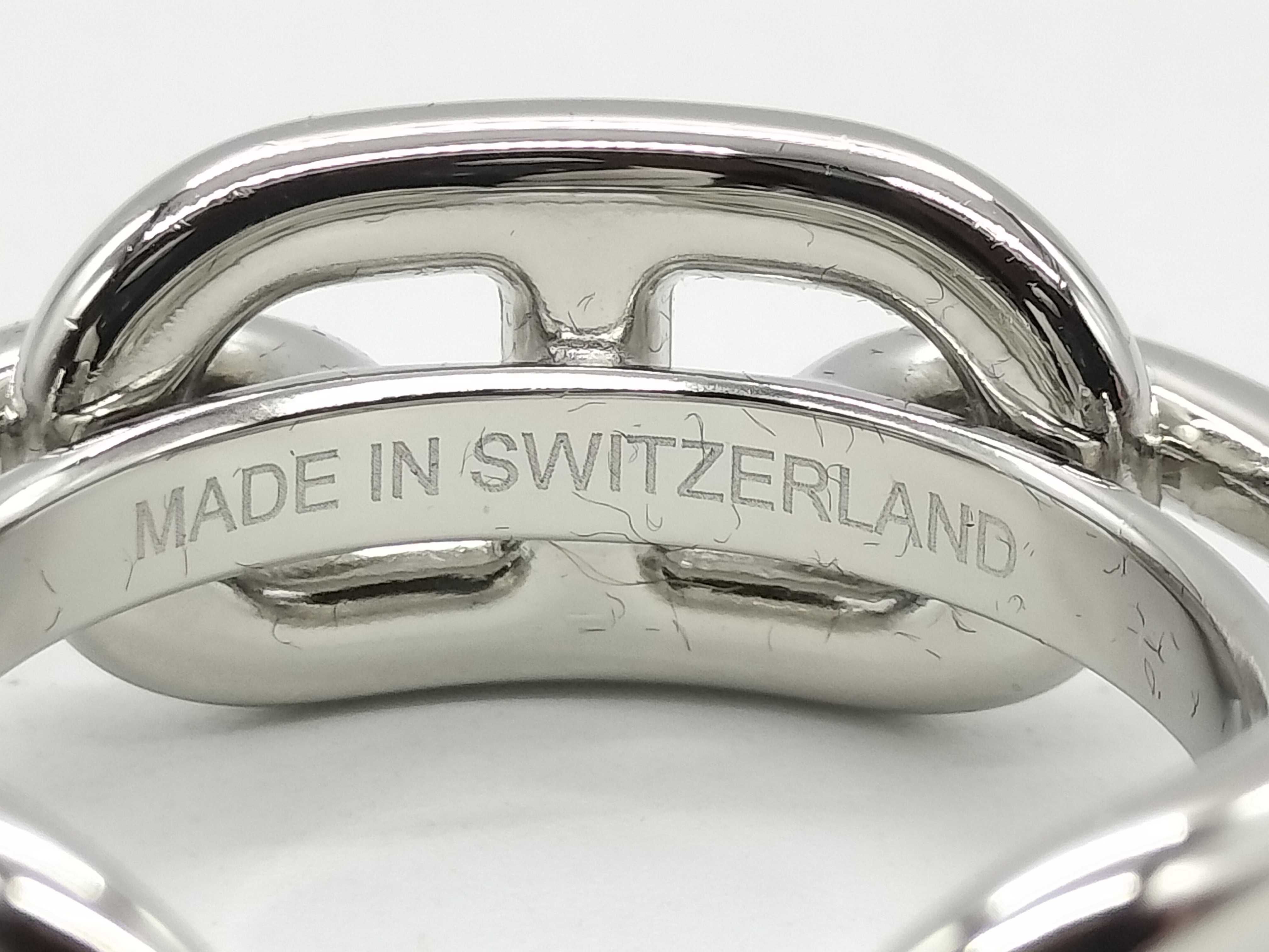 Chaine d'Ancre Scarf Ring, Silver Color, Other Accessories — view 6