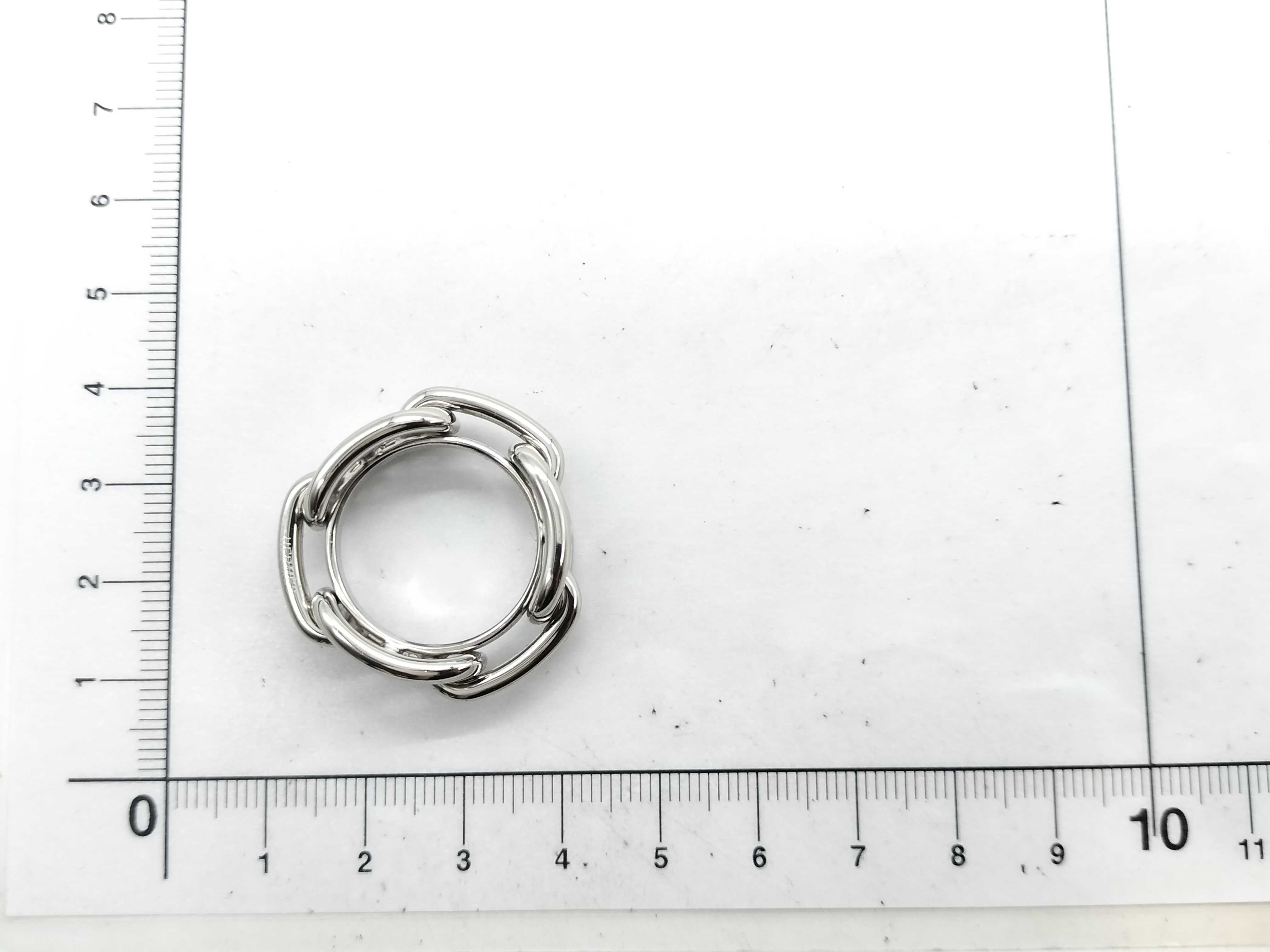 Chaine d'Ancre Scarf Ring, Silver Color, Other Accessories — view 7