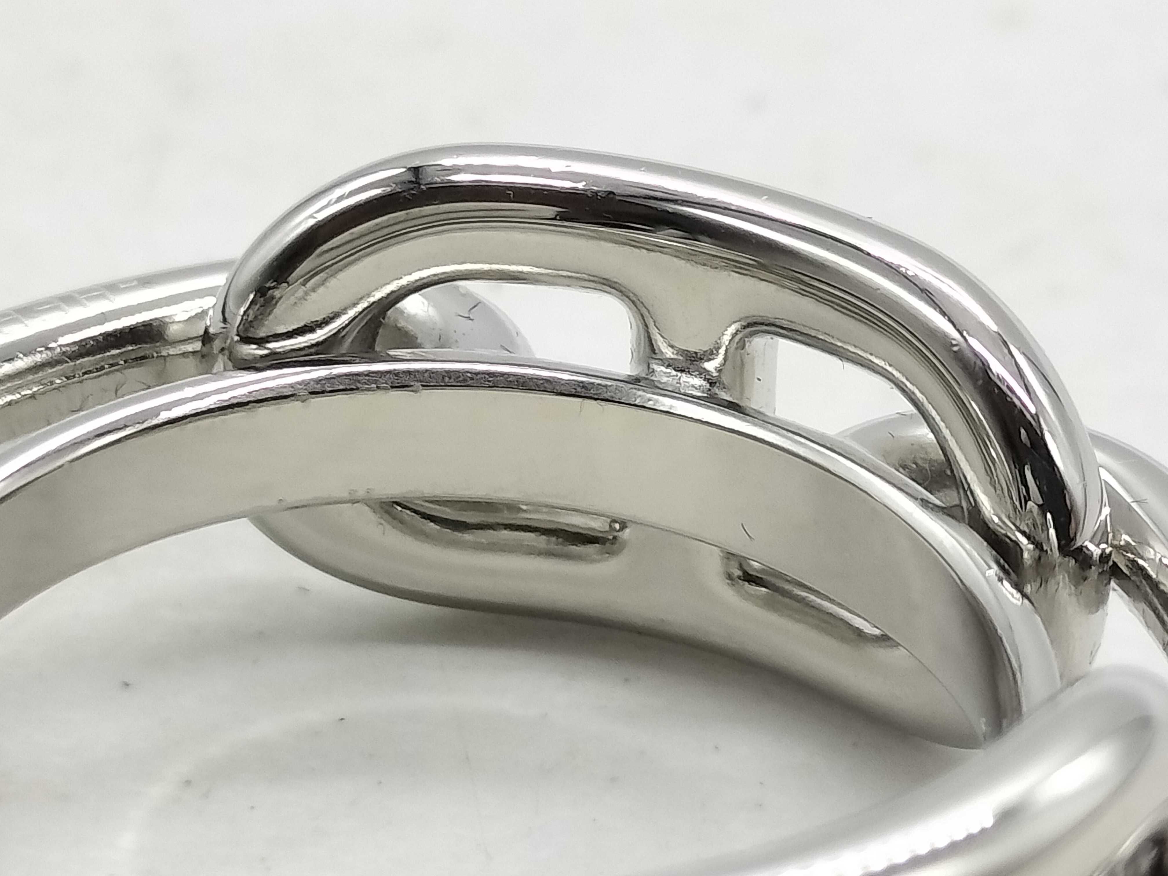 Chaine d'Ancre Scarf Ring, Silver Color, Other Accessories — view 9