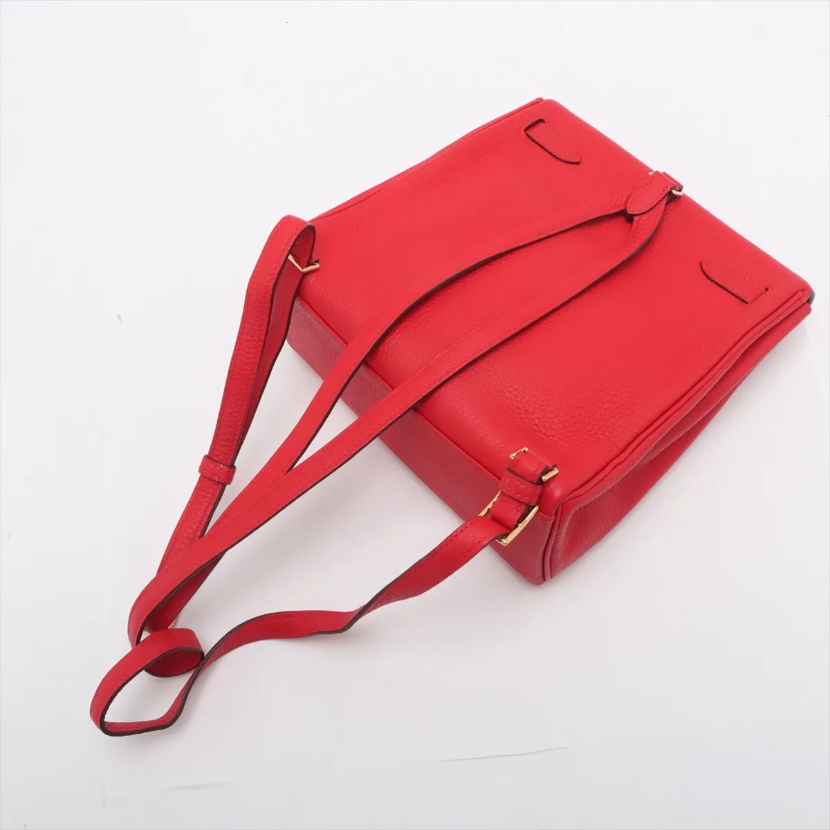 [Individually wrapped] Hermes Kelly Ad PM Taurillon Clemence Rouge Coup Gold hardware D:2019 — view 5