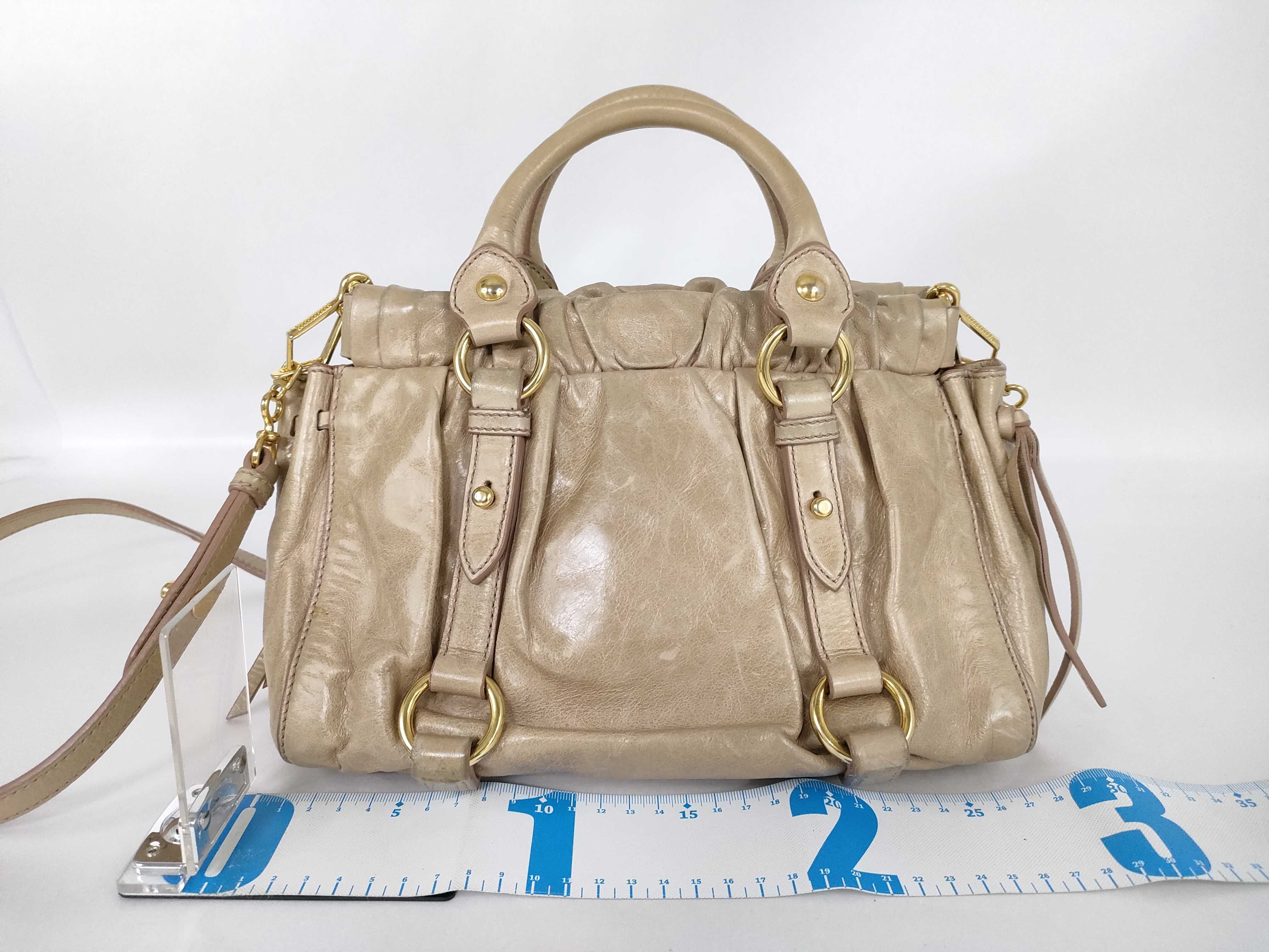 Vitello Leather Handbag (2-way handbag) — view 2