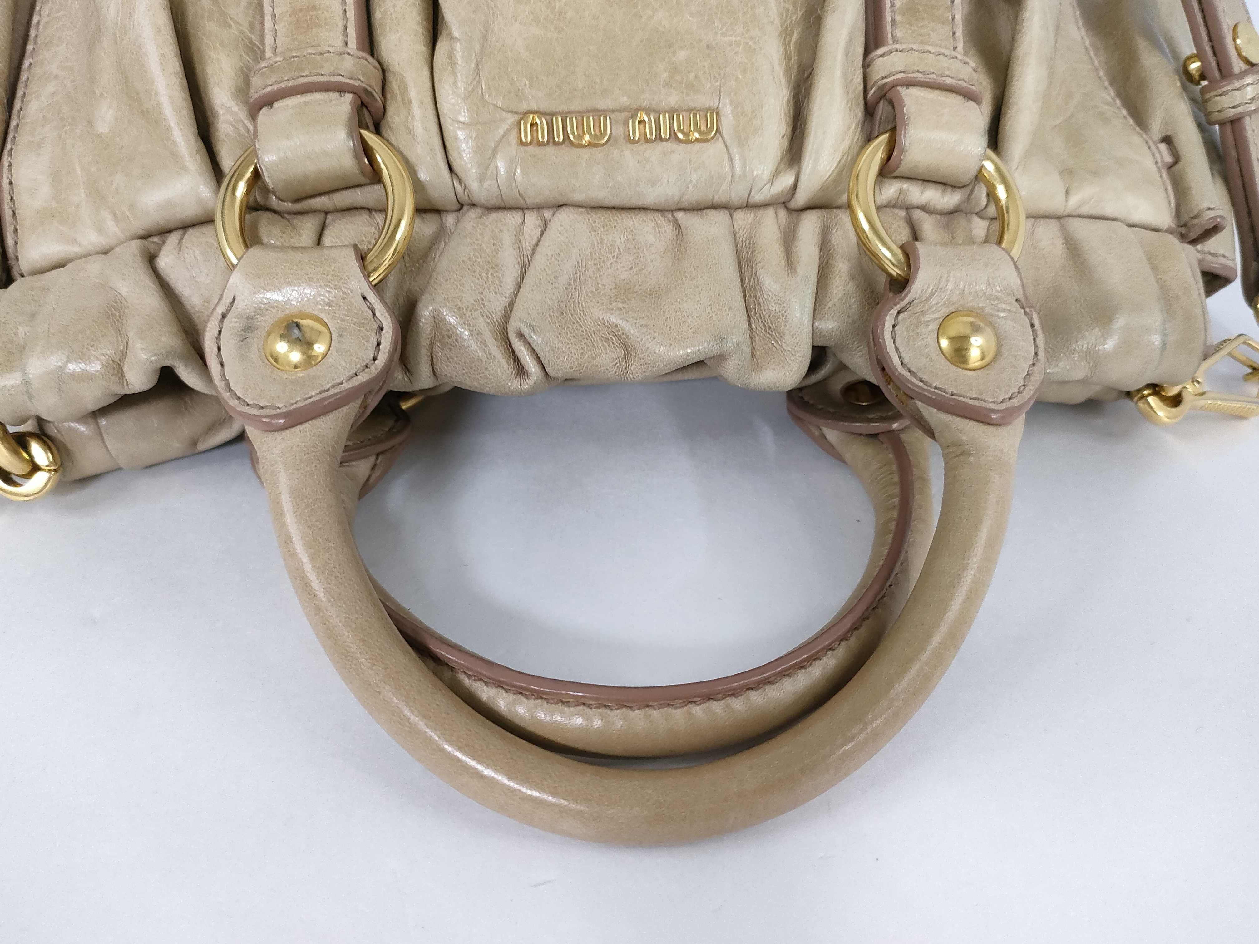 Vitello Leather Handbag (2-way handbag) — view 3
