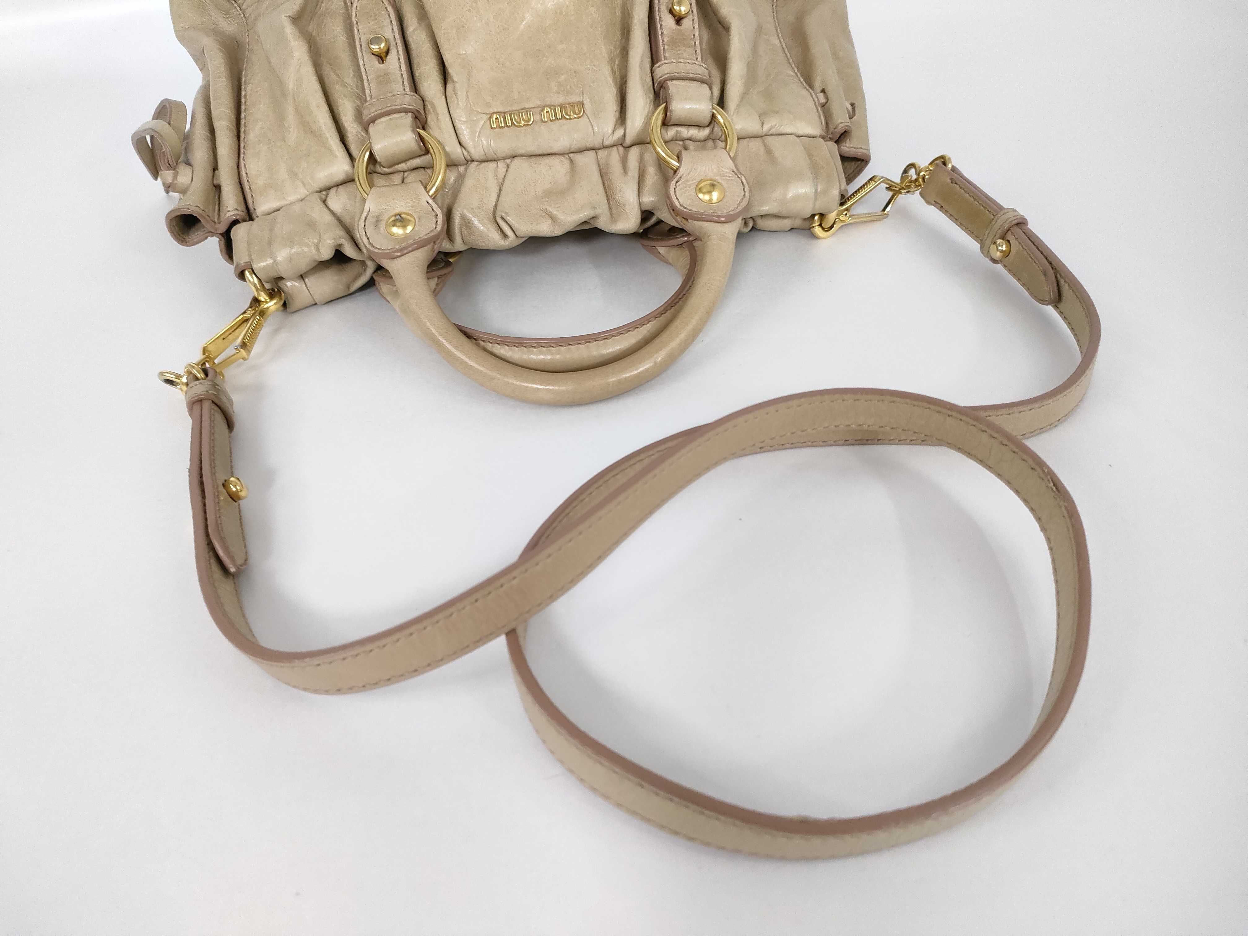 Vitello Leather Handbag (2-way handbag) — view 6