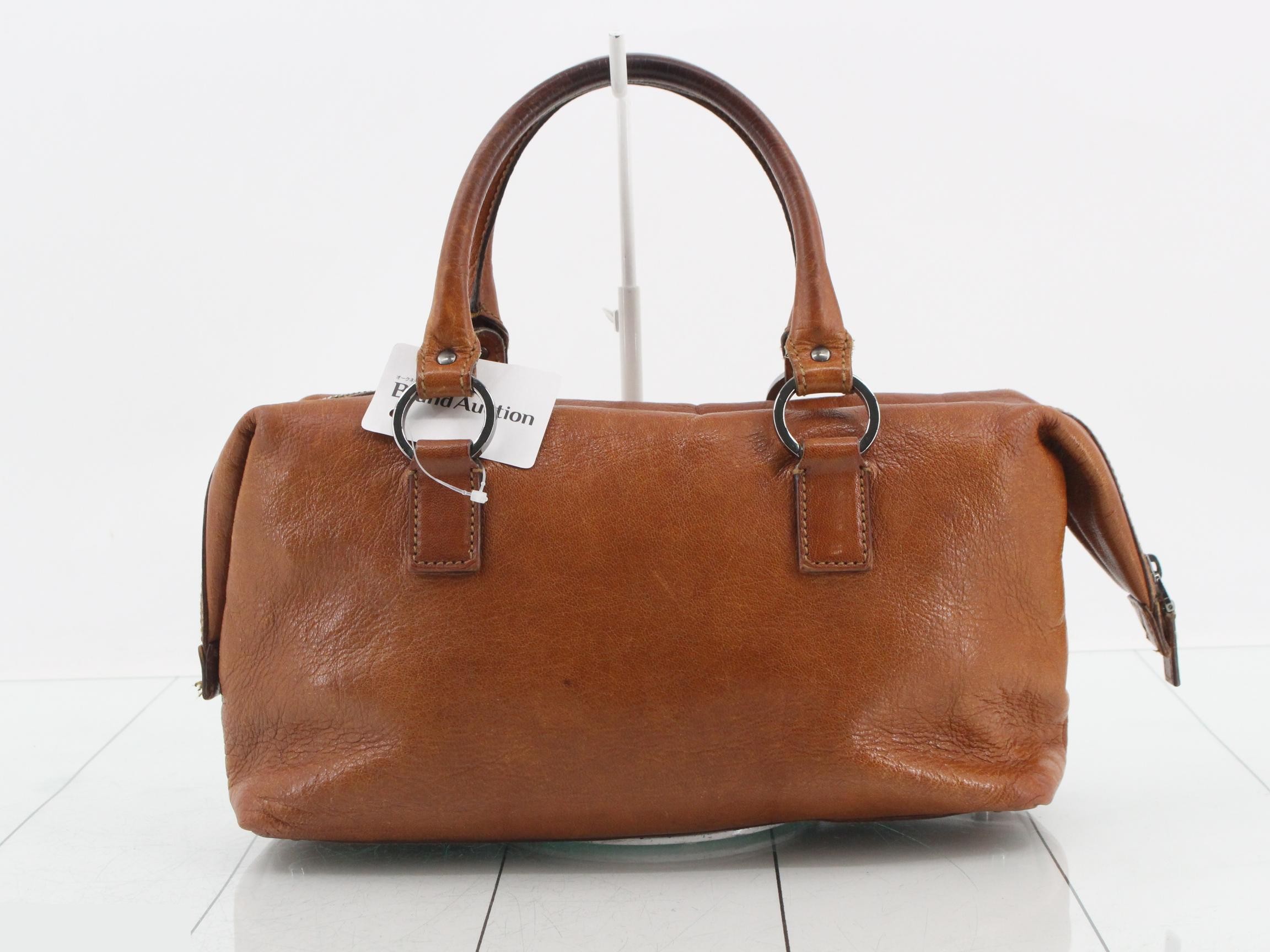 Leather handbag — view 2