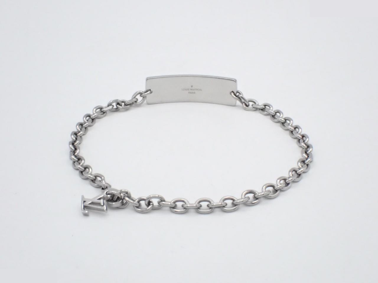 Monogram Bracelet, Bold, Total Length: Approx. 24cm — view 2