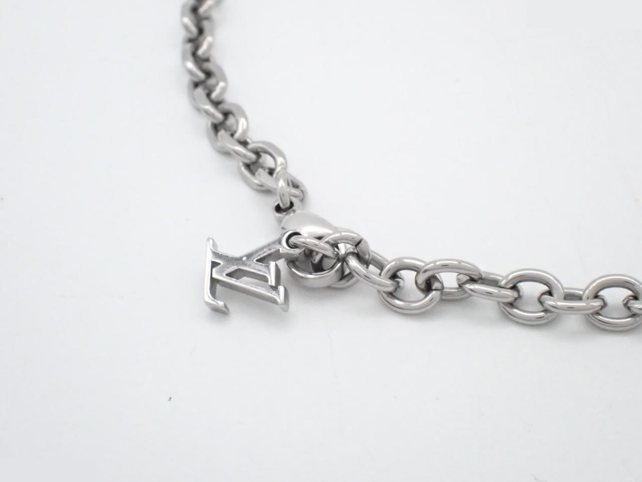 Monogram Bracelet, Bold, Total Length: Approx. 24cm — view 3
