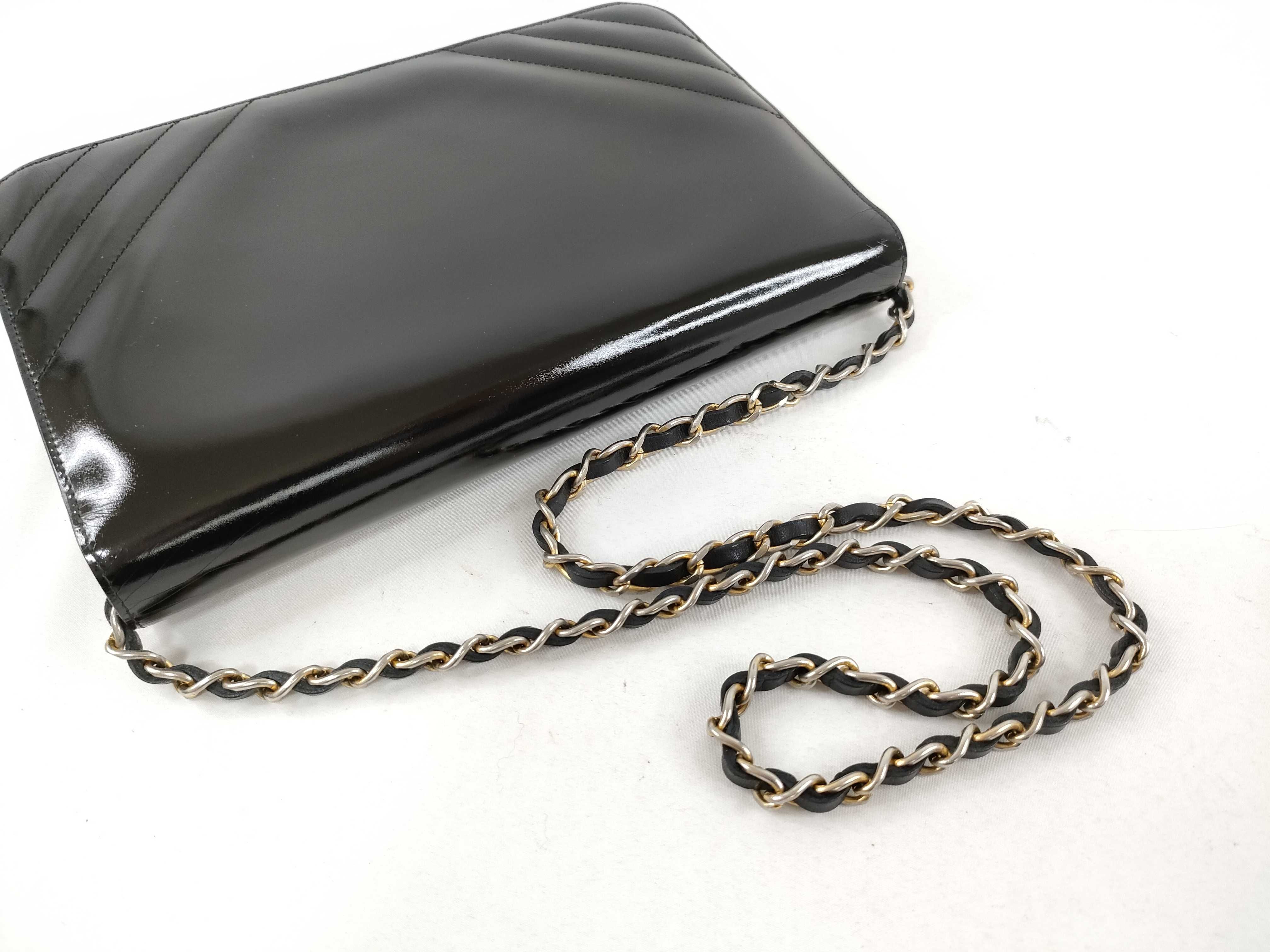 Push-Lock Chain Shoulder Bag — view 5