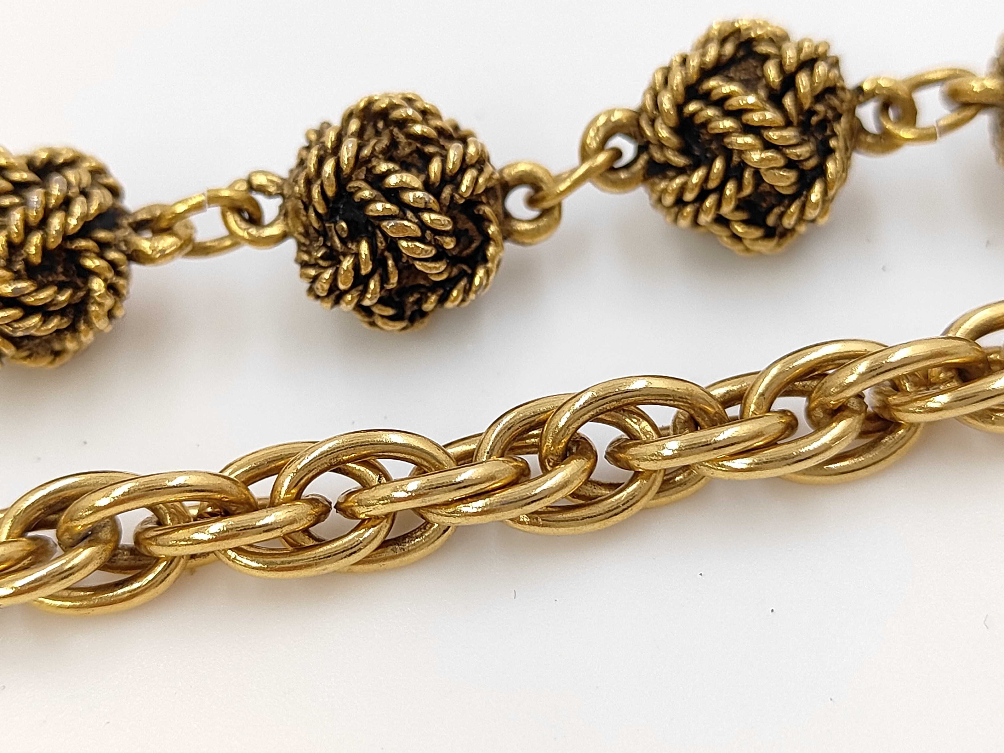 Coco Long Chain Necklace GP Necklace — view 4