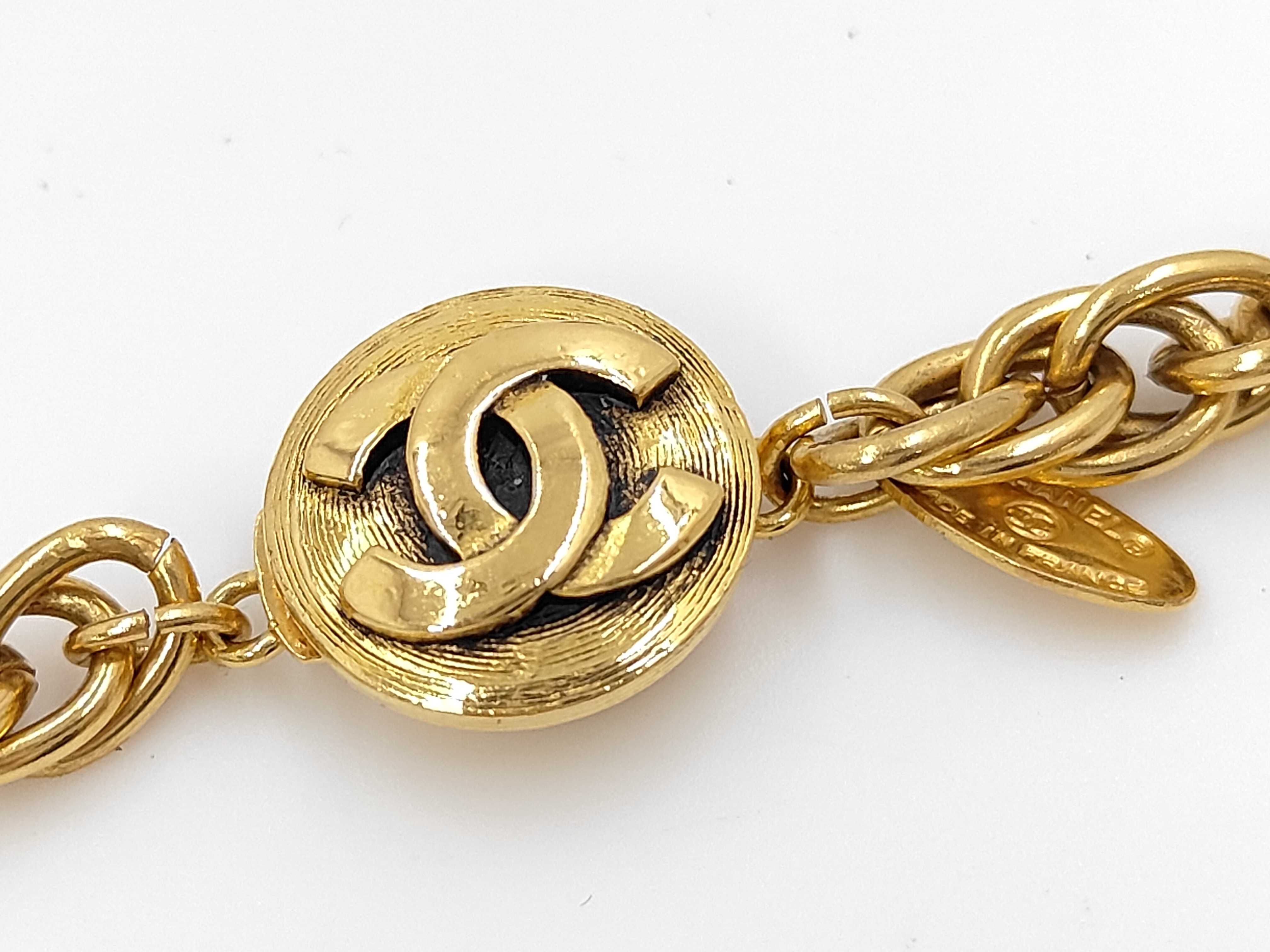 Coco Long Chain Necklace GP Necklace — view 5