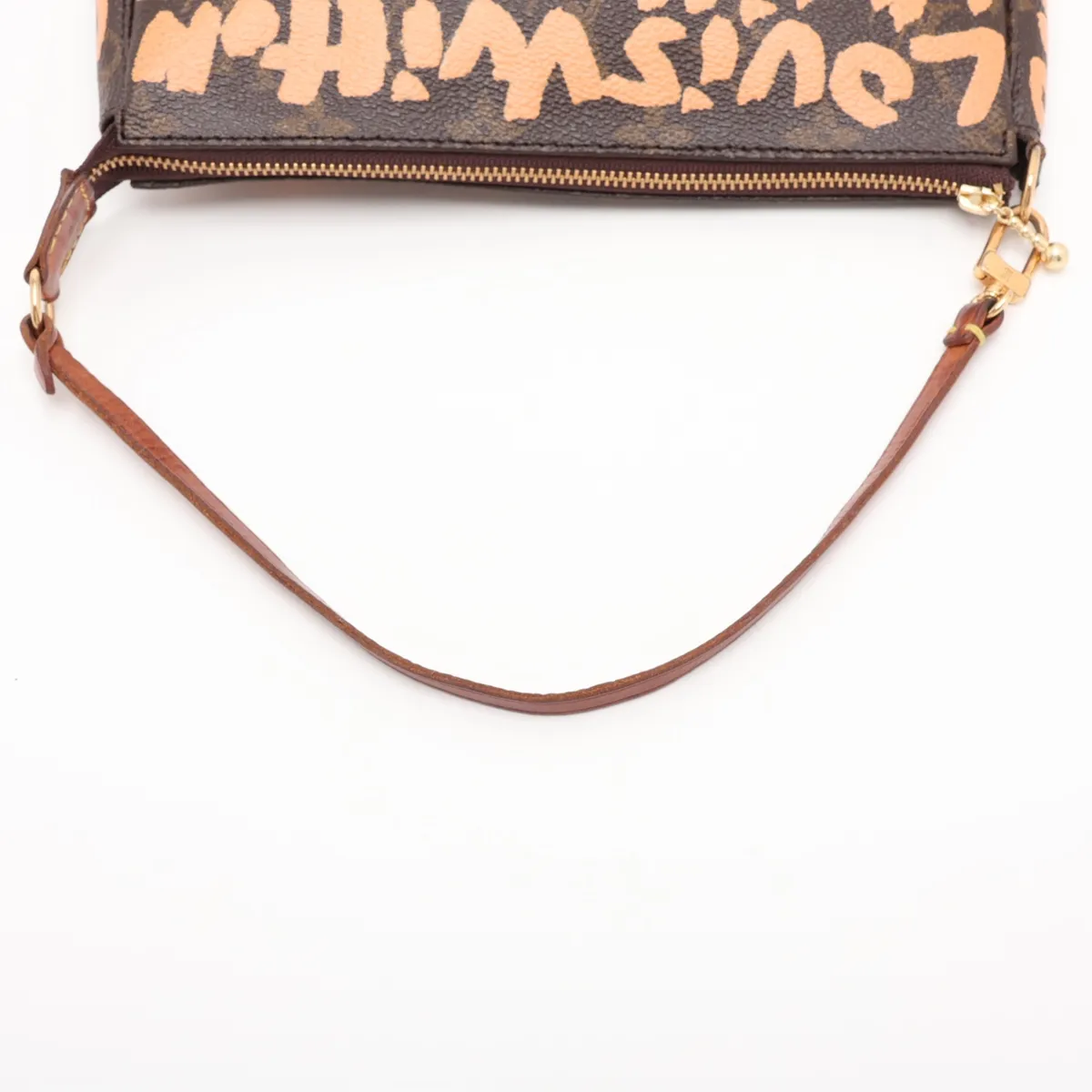 Monogram Graffiti Pochette Accessoires M92193 AR0041 Brown (Aftermarket Zipper) — view 5