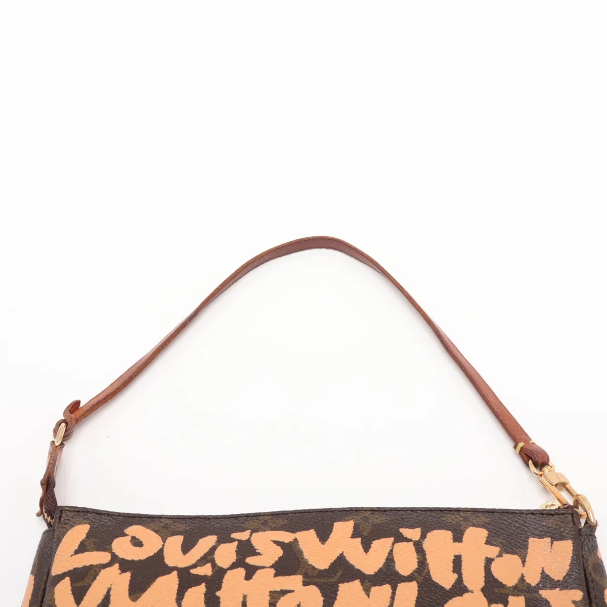 Monogram Graffiti Pochette Accessoires M92193 AR0041 Brown (Aftermarket Zipper) — view 6
