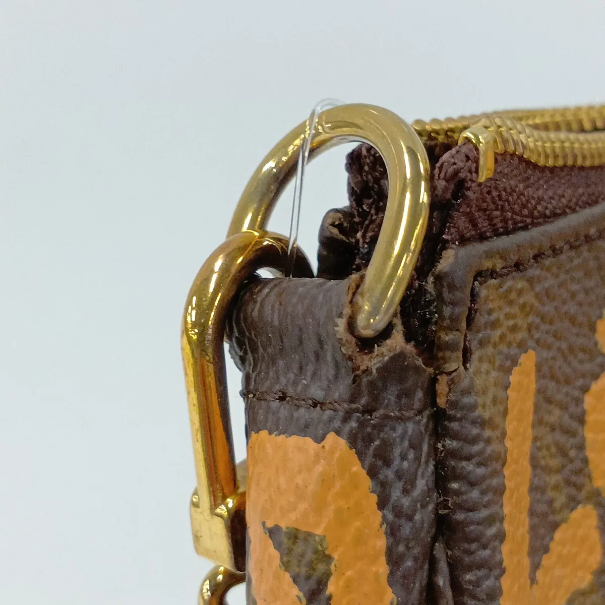 Monogram Graffiti Pochette Accessoires M92193 AR0041 Brown (Aftermarket Zipper) — view 10