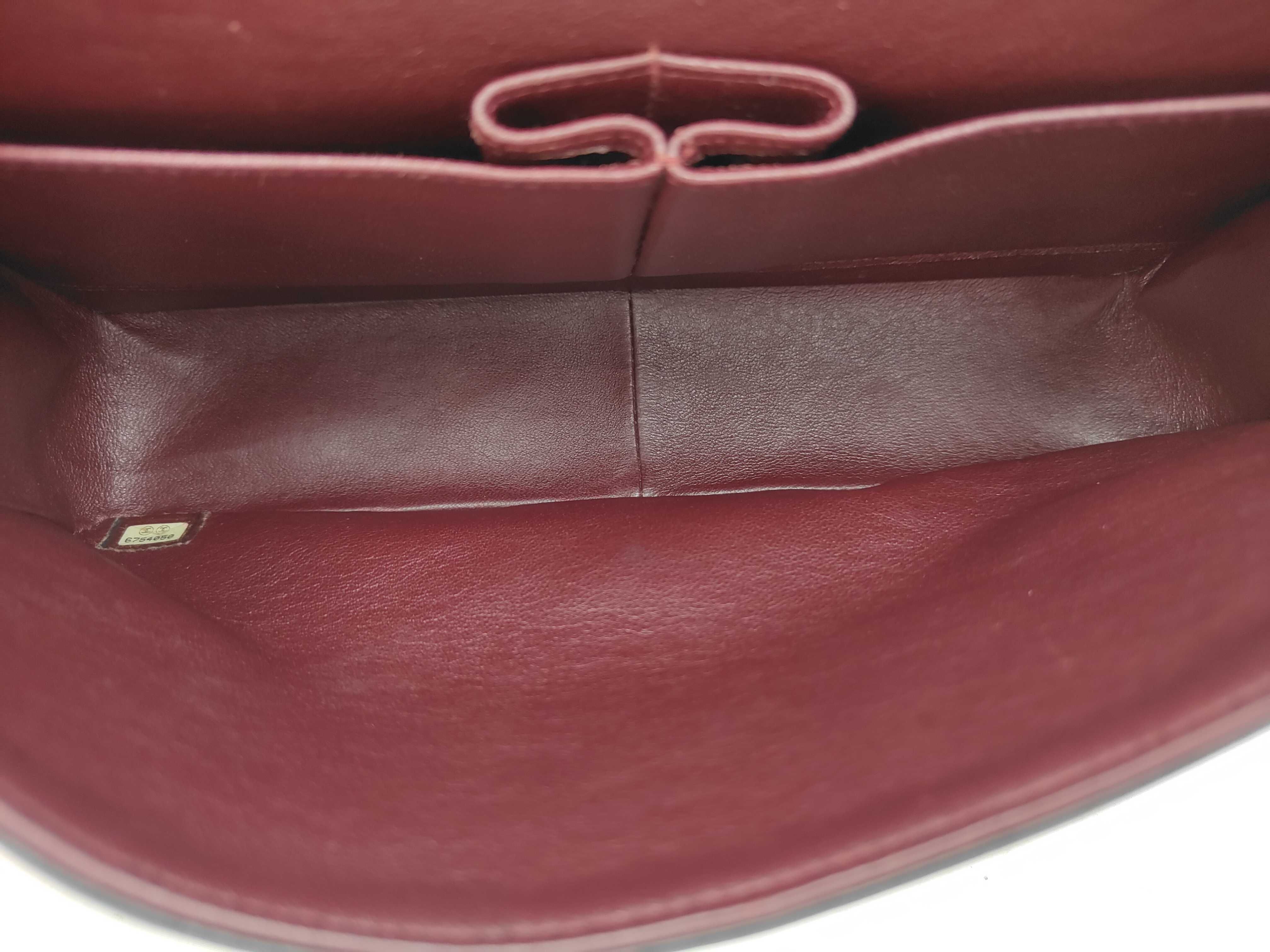 Matelassé Double Flap Shoulder Bag, Black, Series 6 — view 8