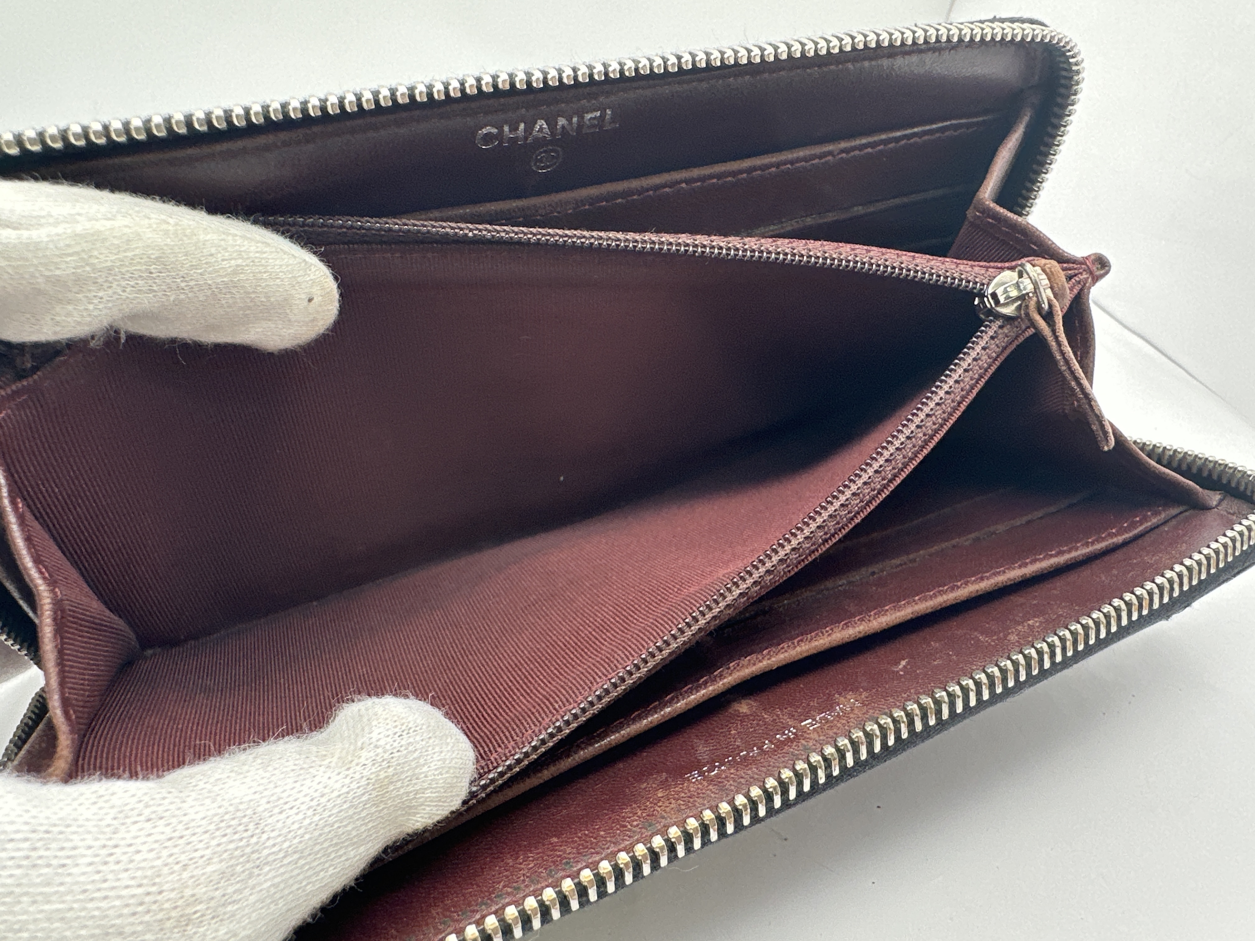 Matelasse Round Zipper No. 15 Wallet — view 5