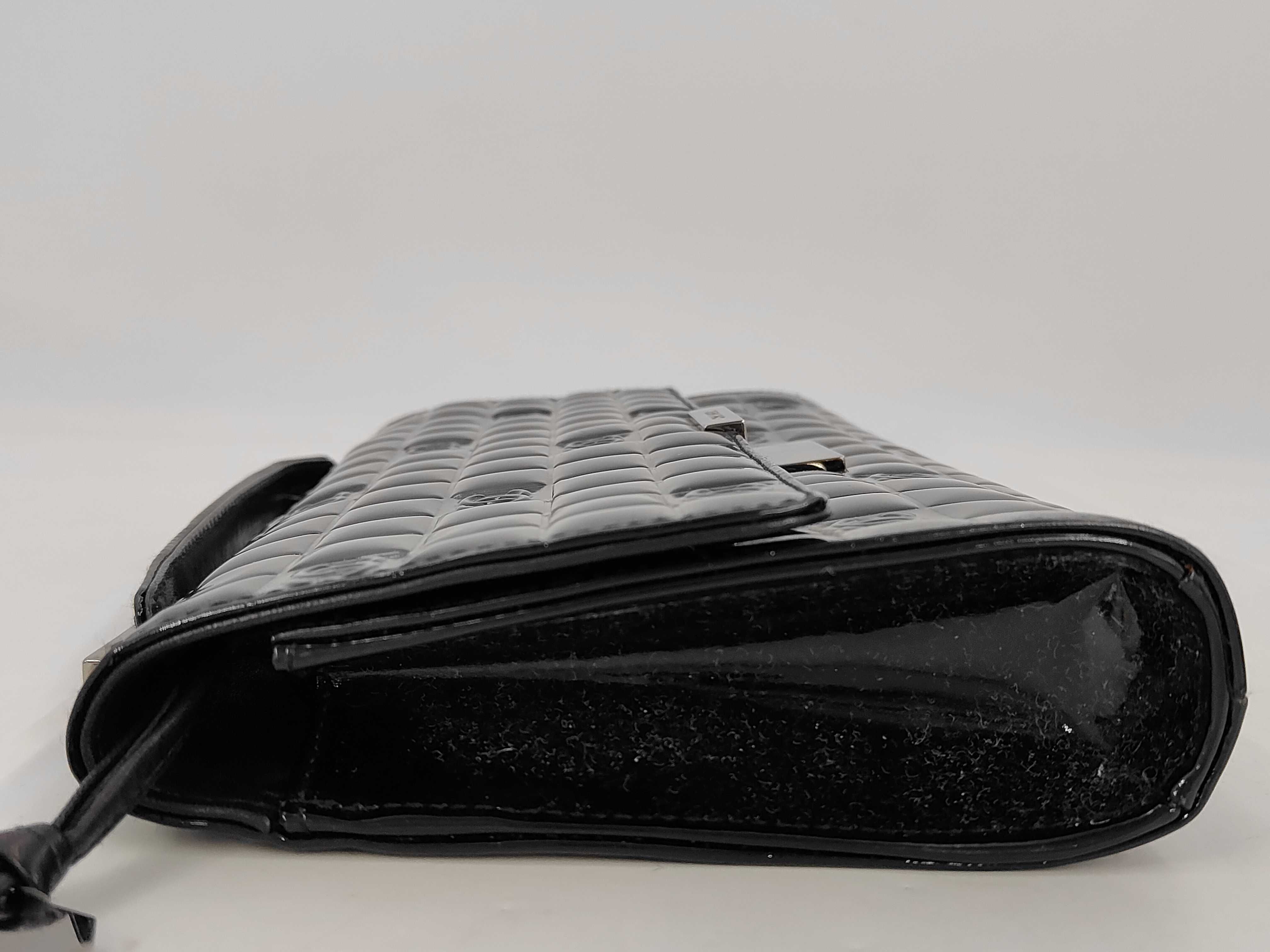 Enamel Patent Chocolate Bar Handbag — view 12