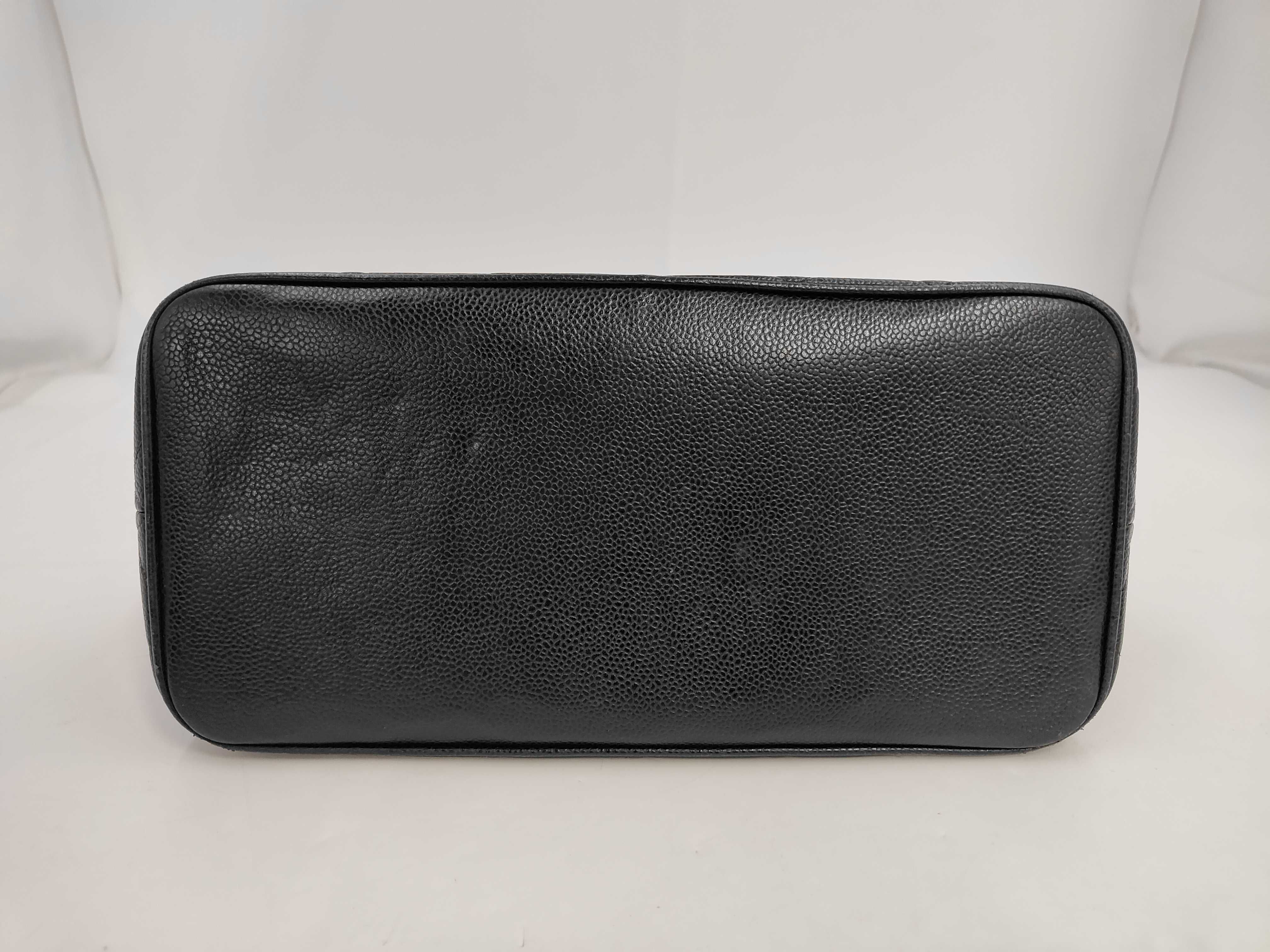 Caviar Skin Reissue Tote Bag with Silver Hardware, Series 7 — view 4