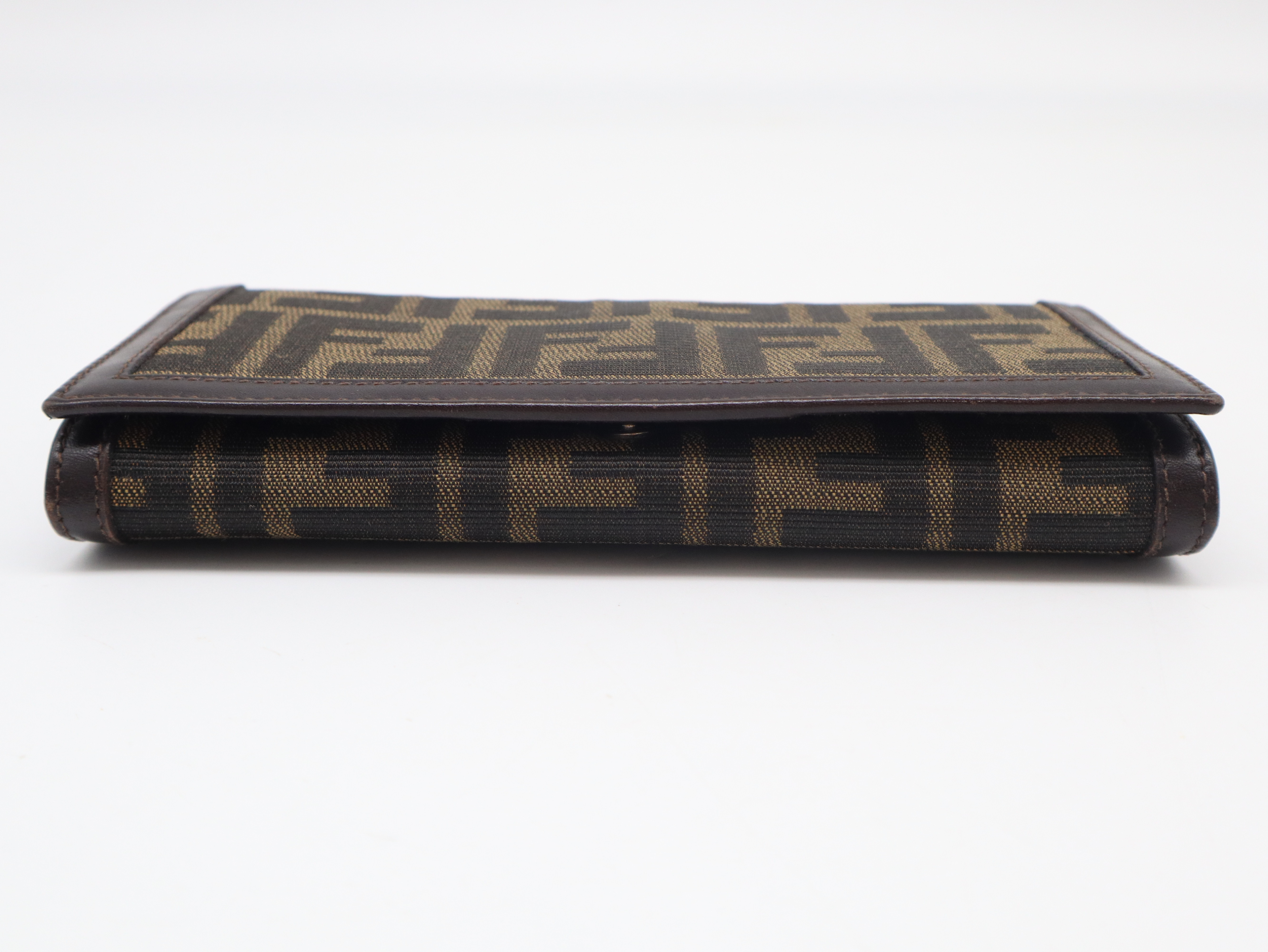 Zucca Brown Long Wallet — view 3