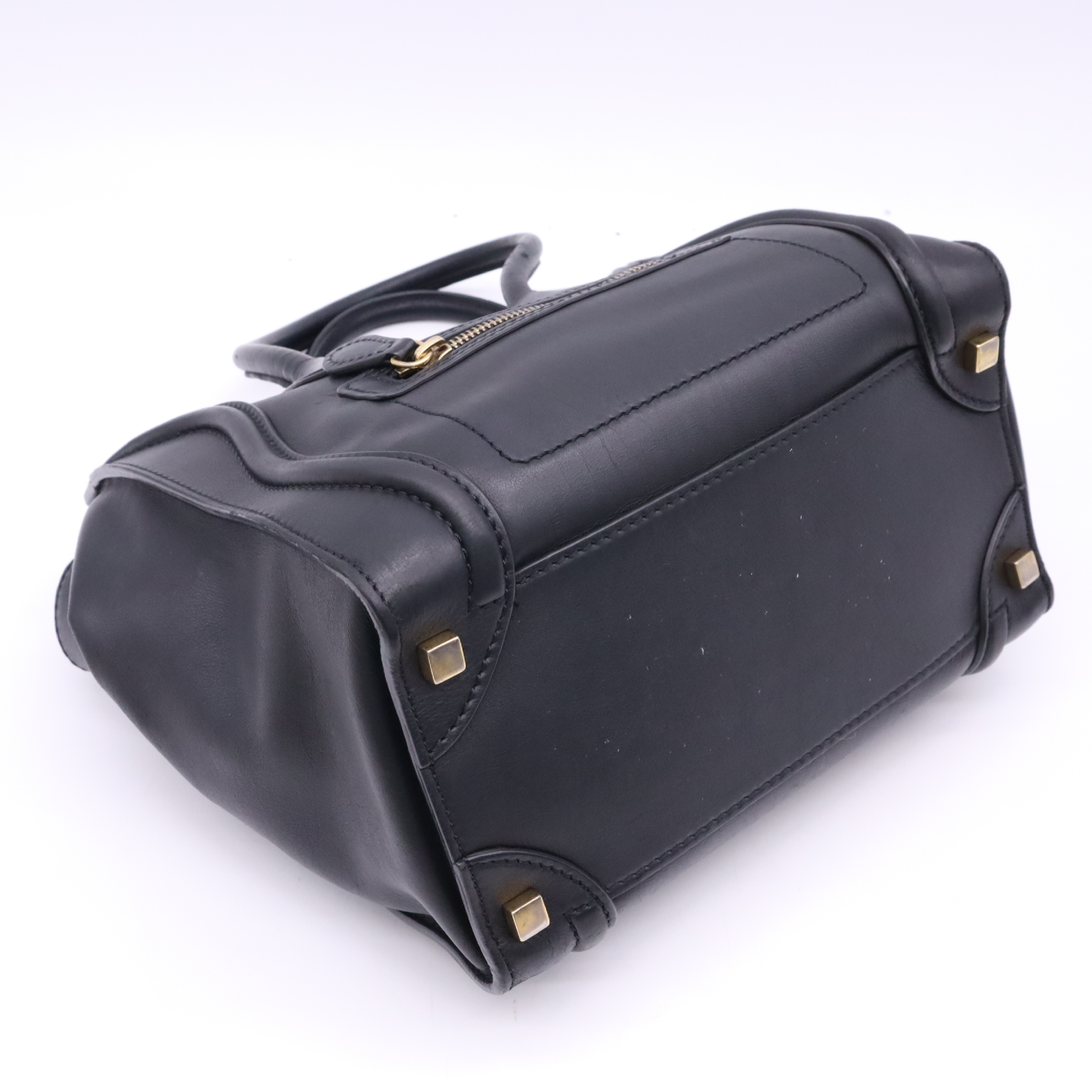 Luggage Micro Shopper Black Handbag — view 2