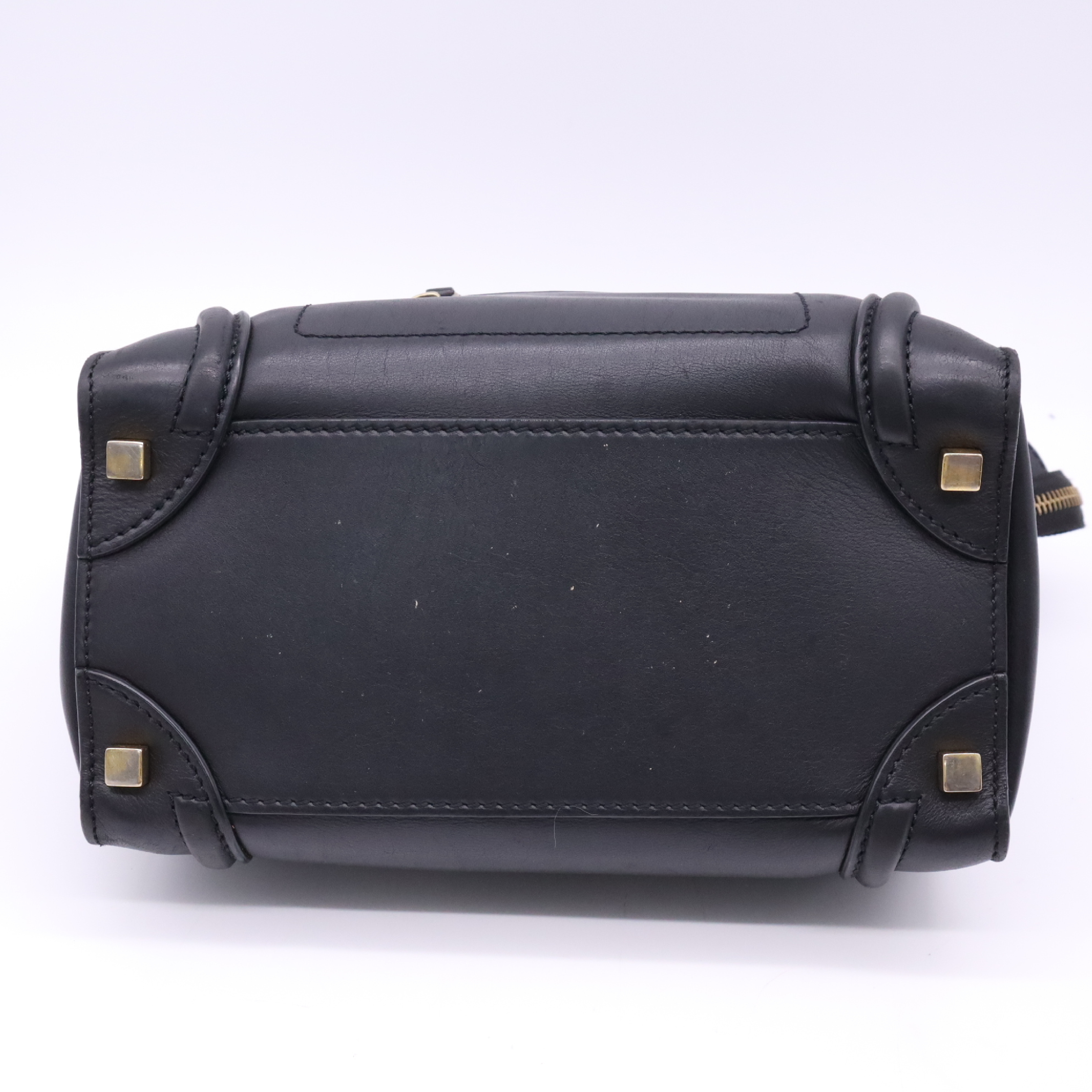 Luggage Micro Shopper Black Handbag — view 4