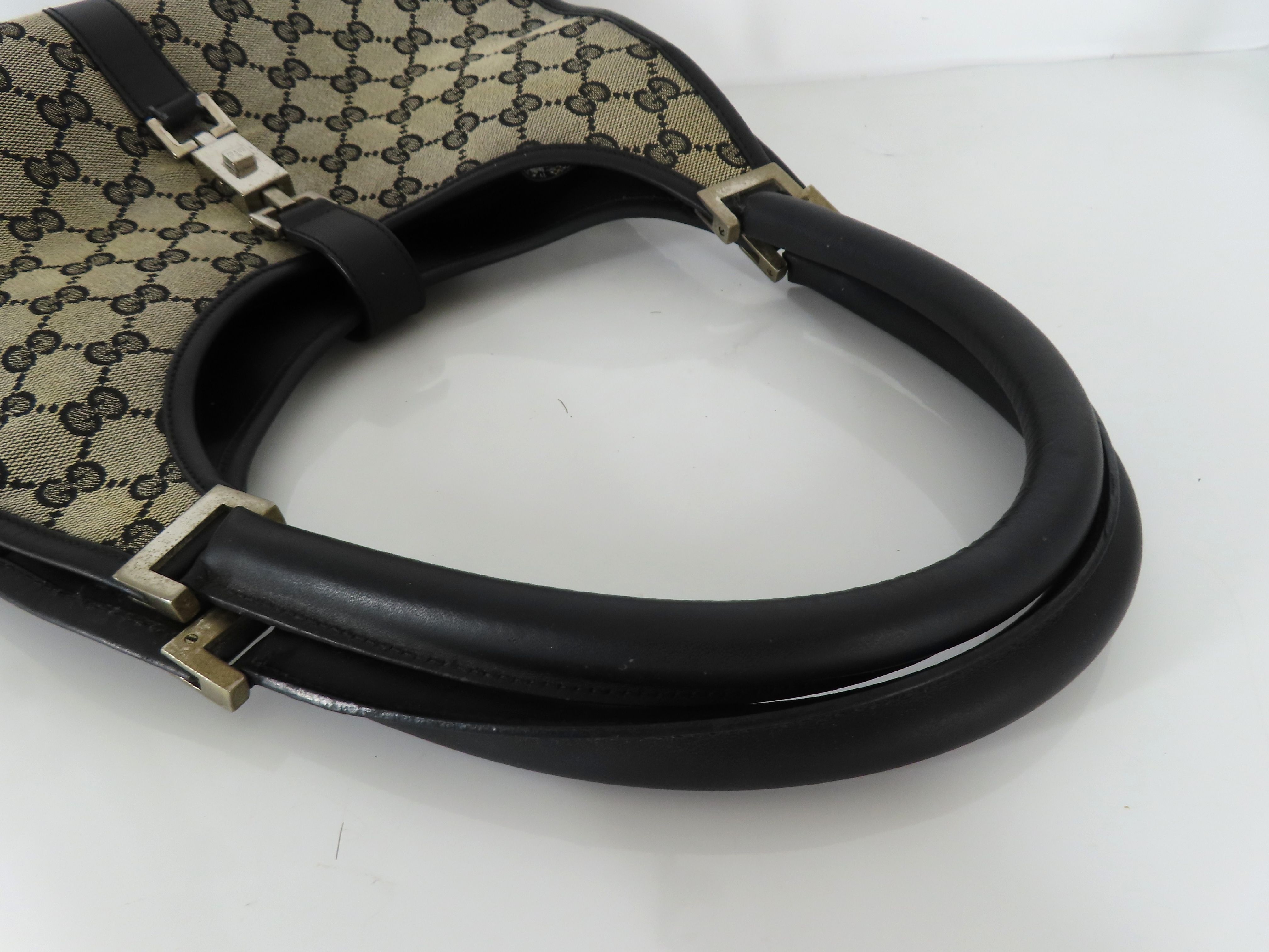 Jackie GG Canvas Handbag — view 3
