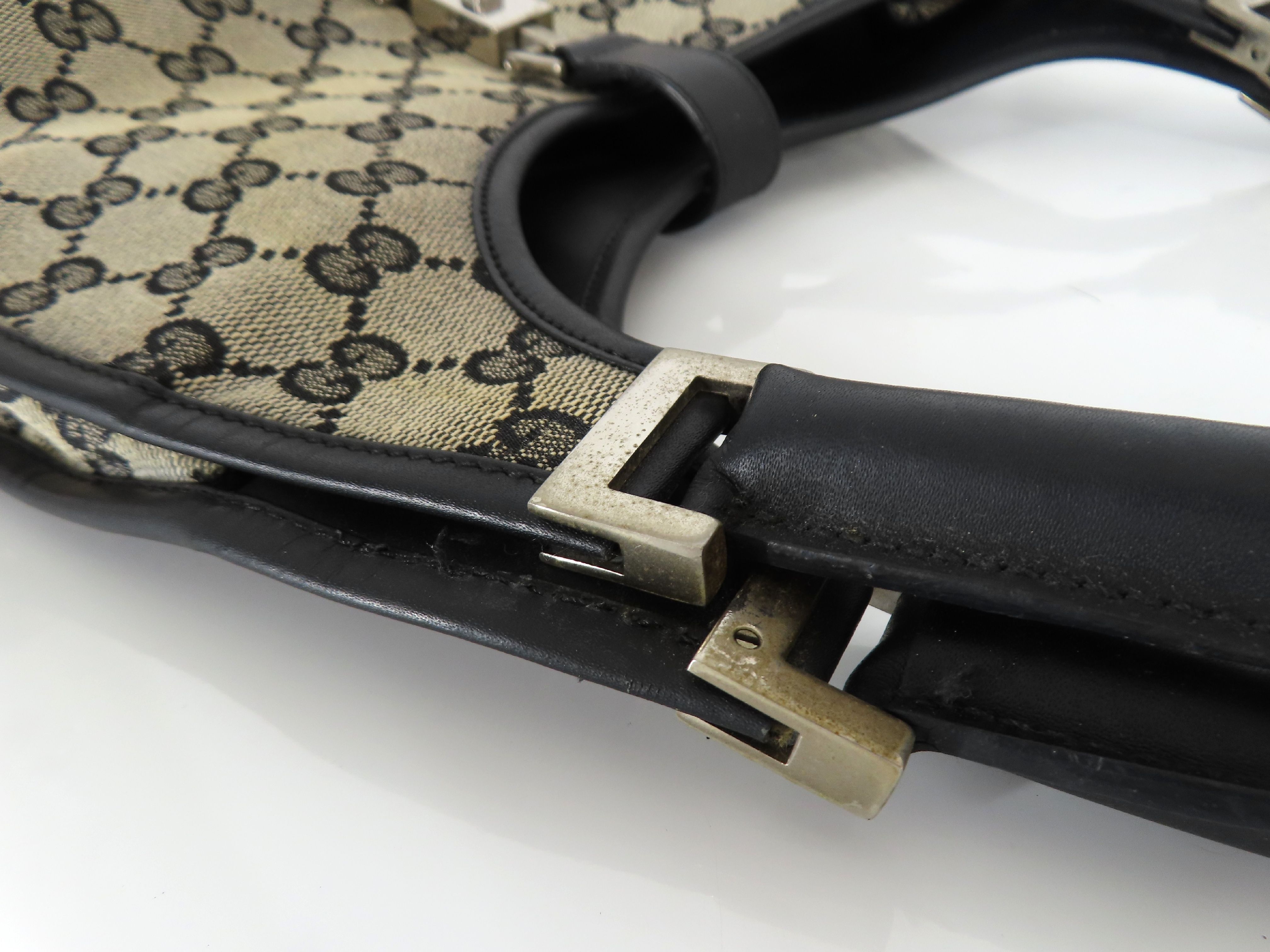 Jackie GG Canvas Handbag — view 5