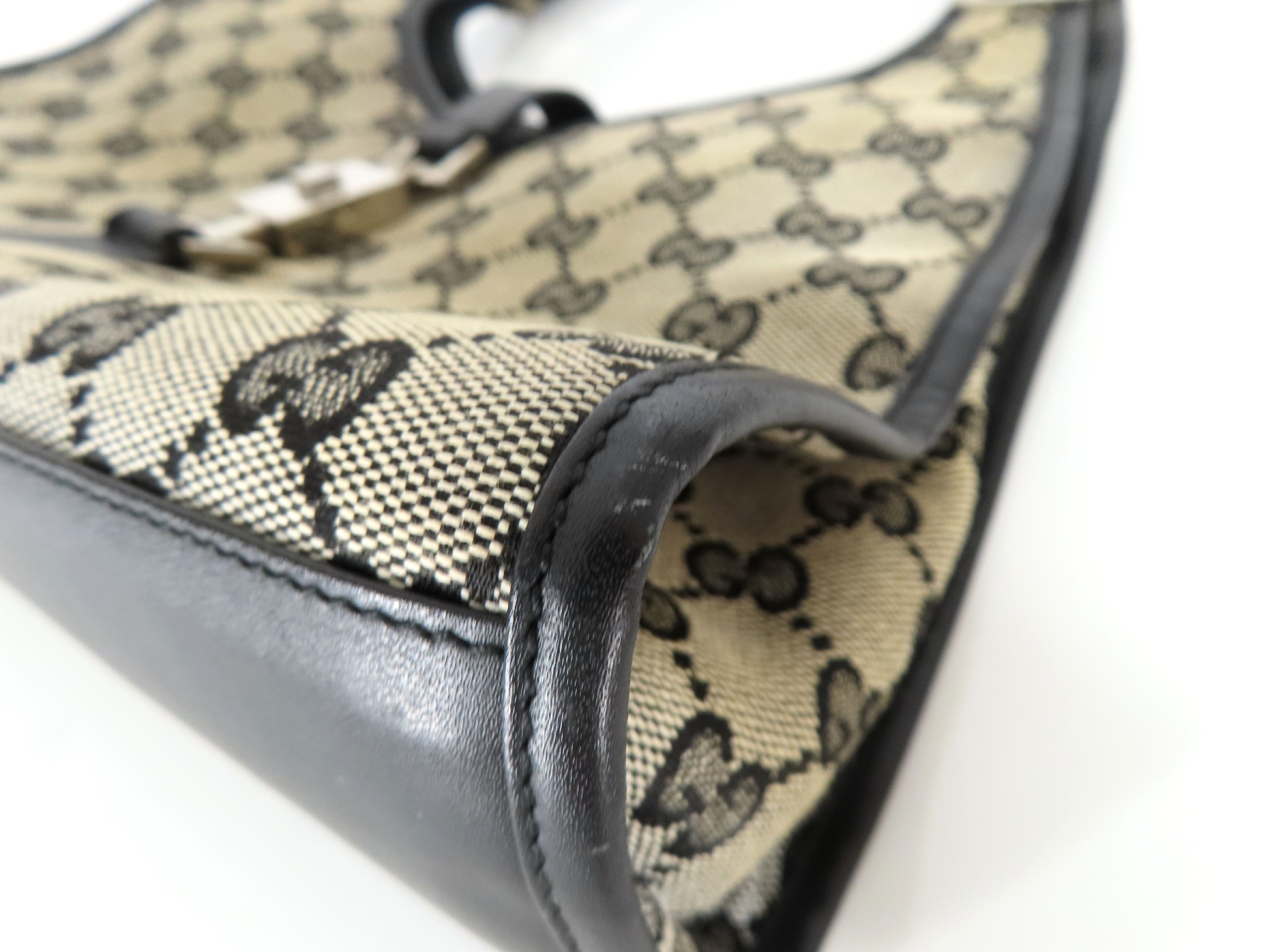 Jackie GG Canvas Handbag — view 6