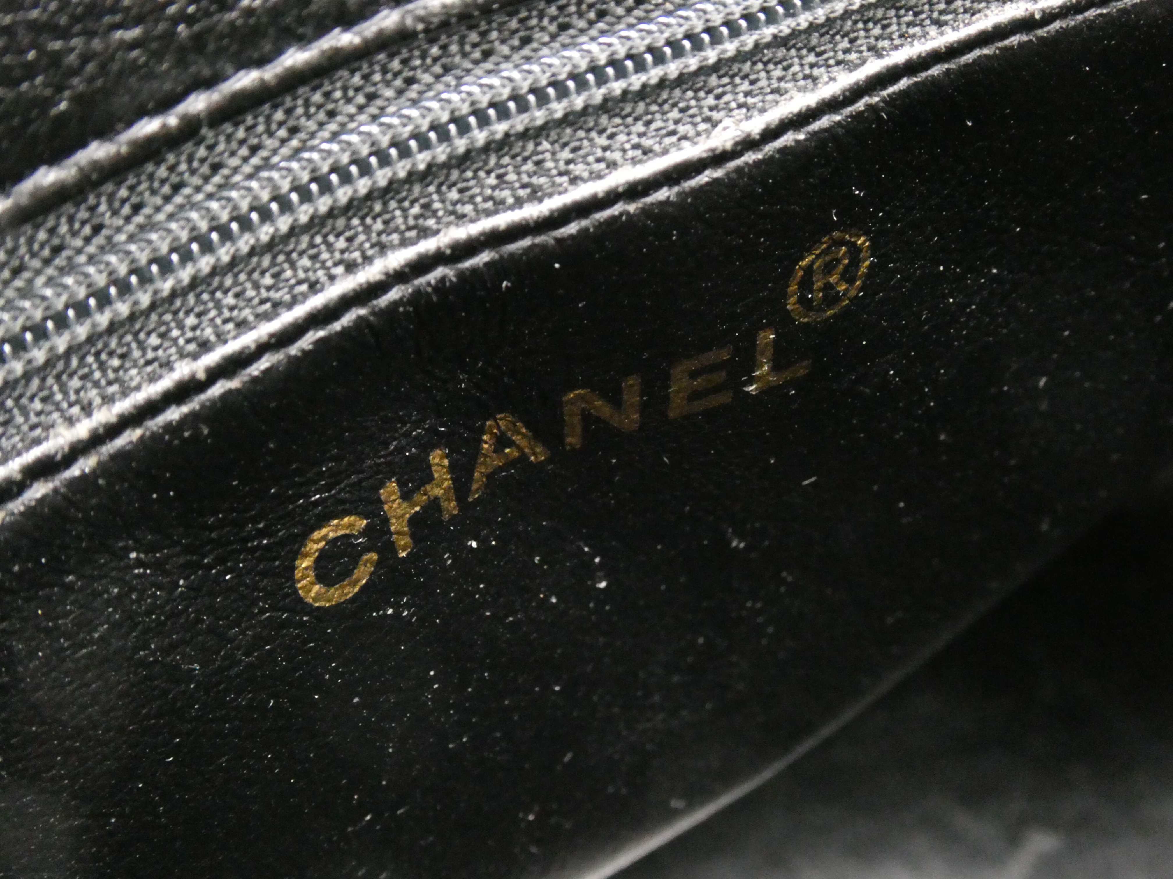 Reissue Tote Bag with Coco Mark and Caviar Leather — view 8