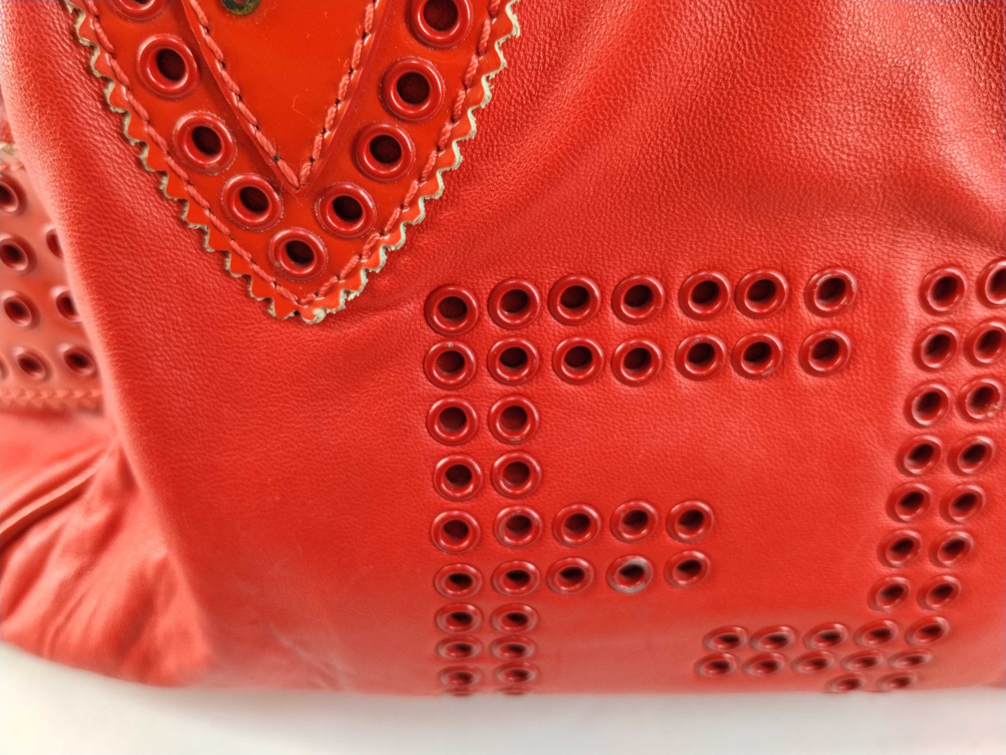 Etnico FF Studded Leather Handbag — view 14