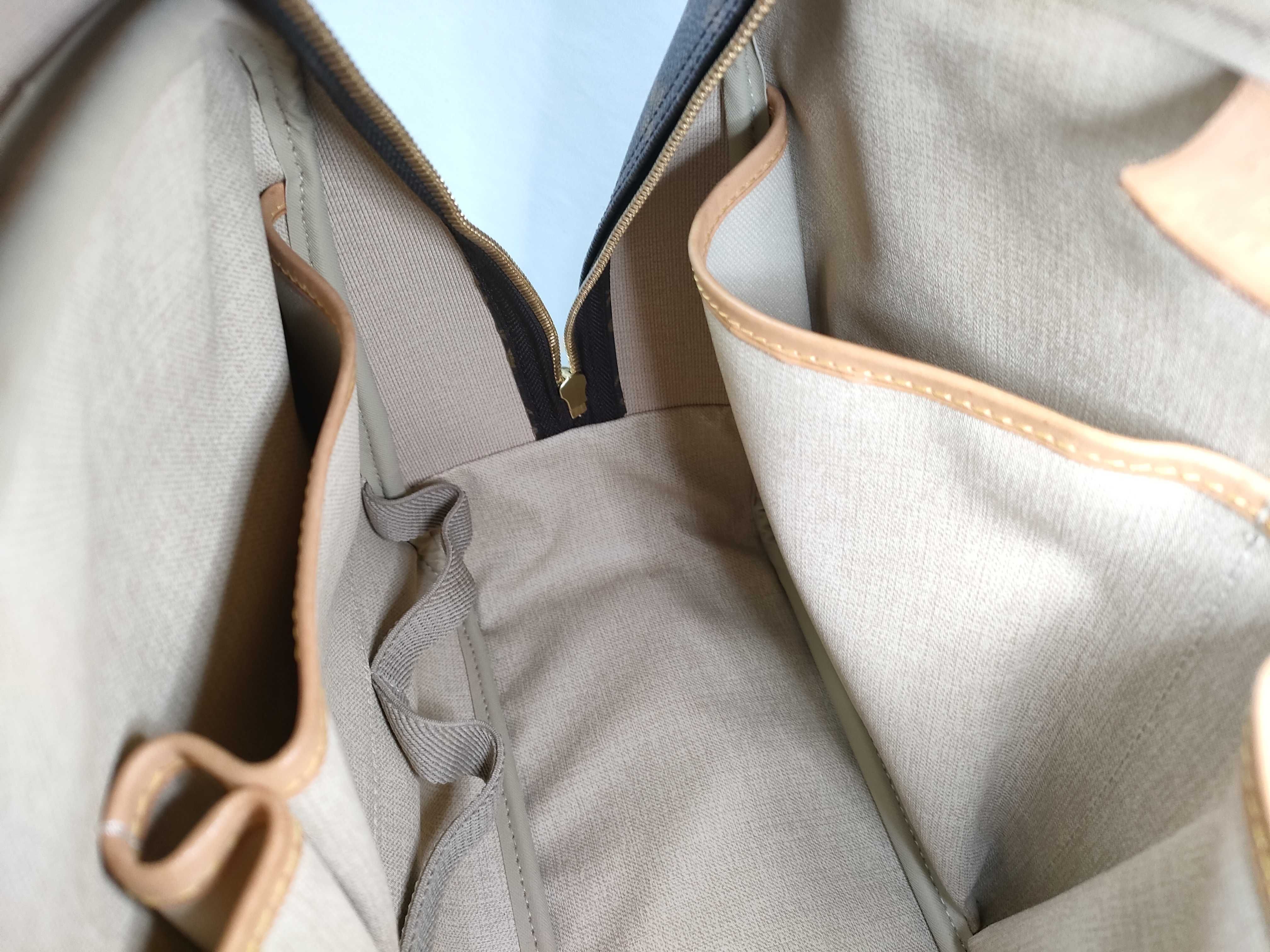 Monogram Deauville M47270 VI0030 Brown Handbag — view 10